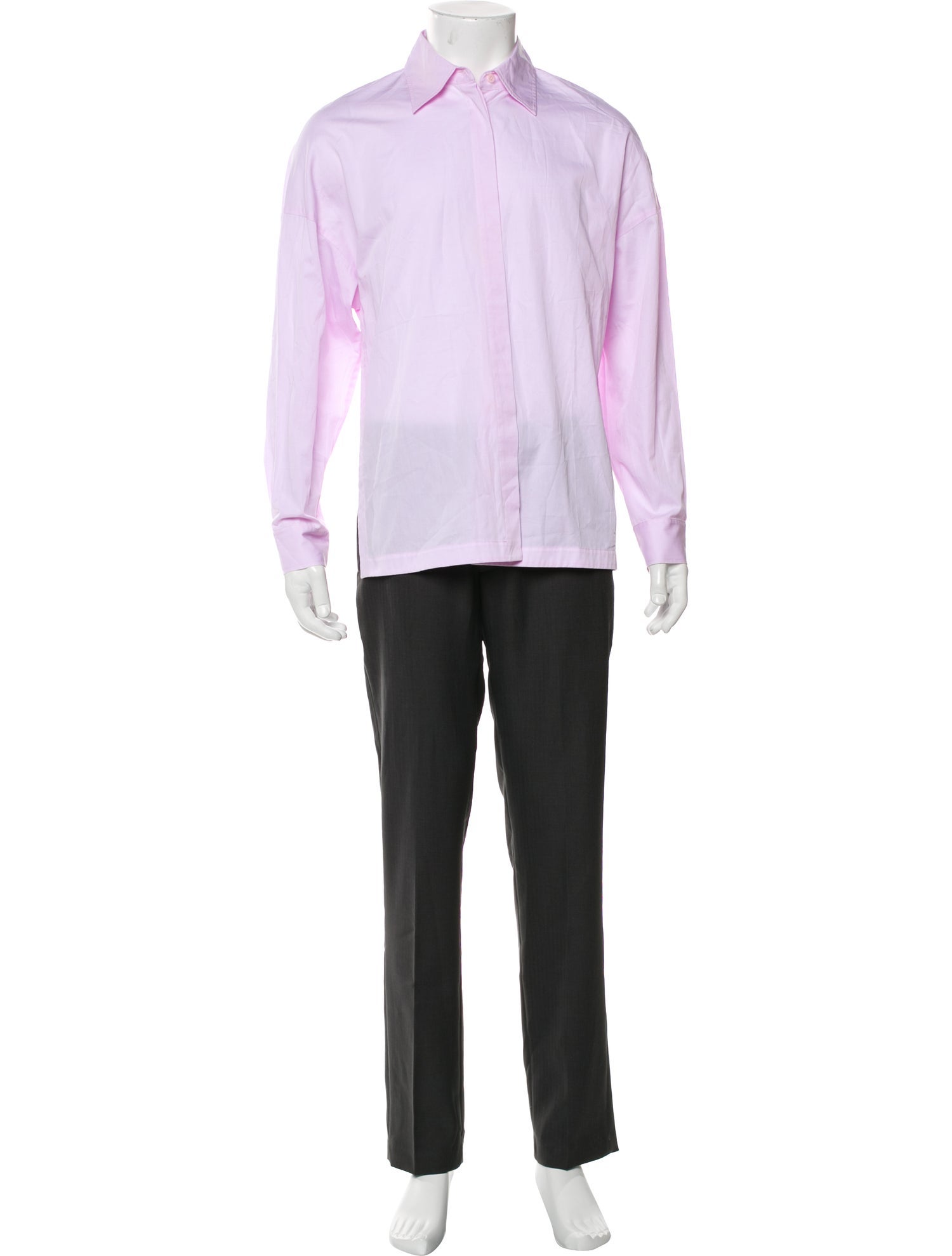 Tibi Long Sleeve Dress Shirt