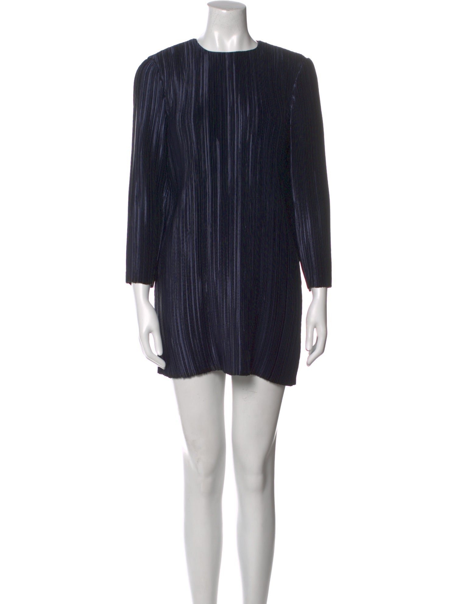 Tibi Crew Neck Mini Dress