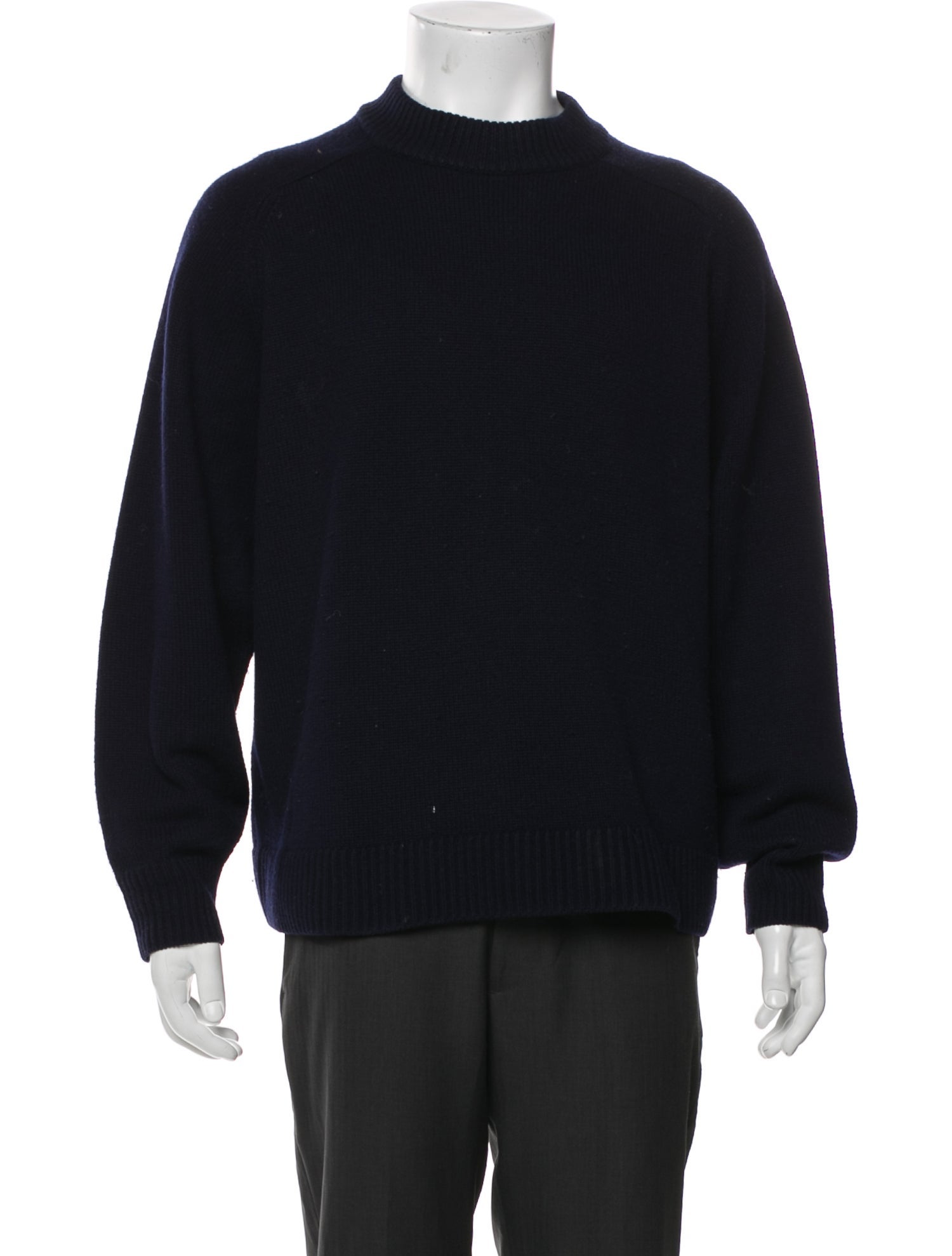 Tibi Cashmere Crew Neck Pullover