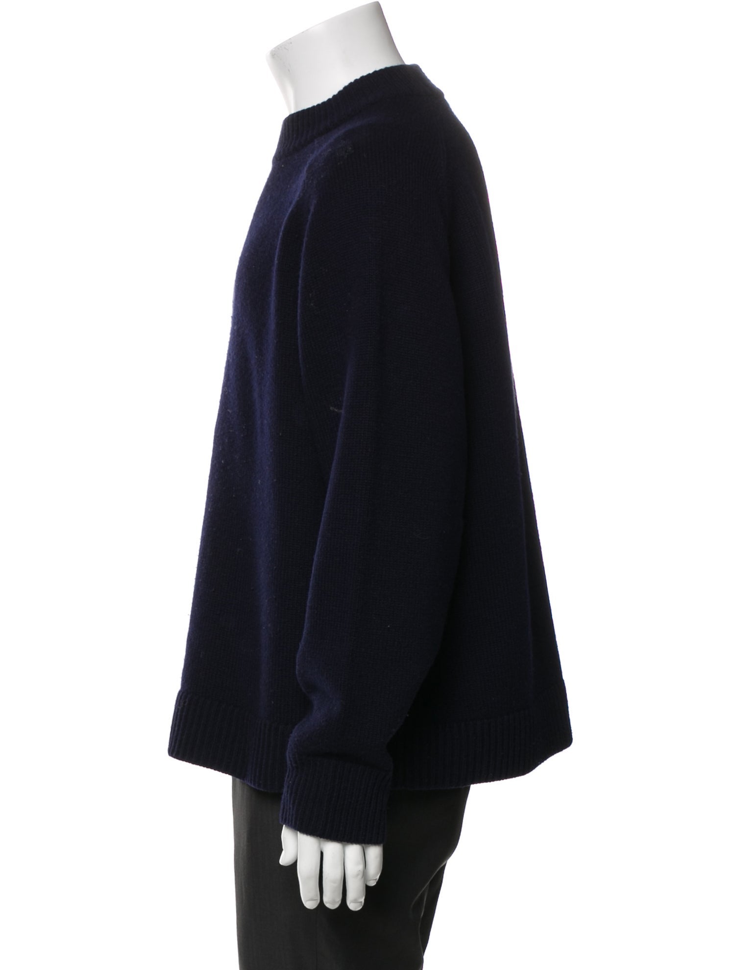 Tibi Cashmere Crew Neck Pullover