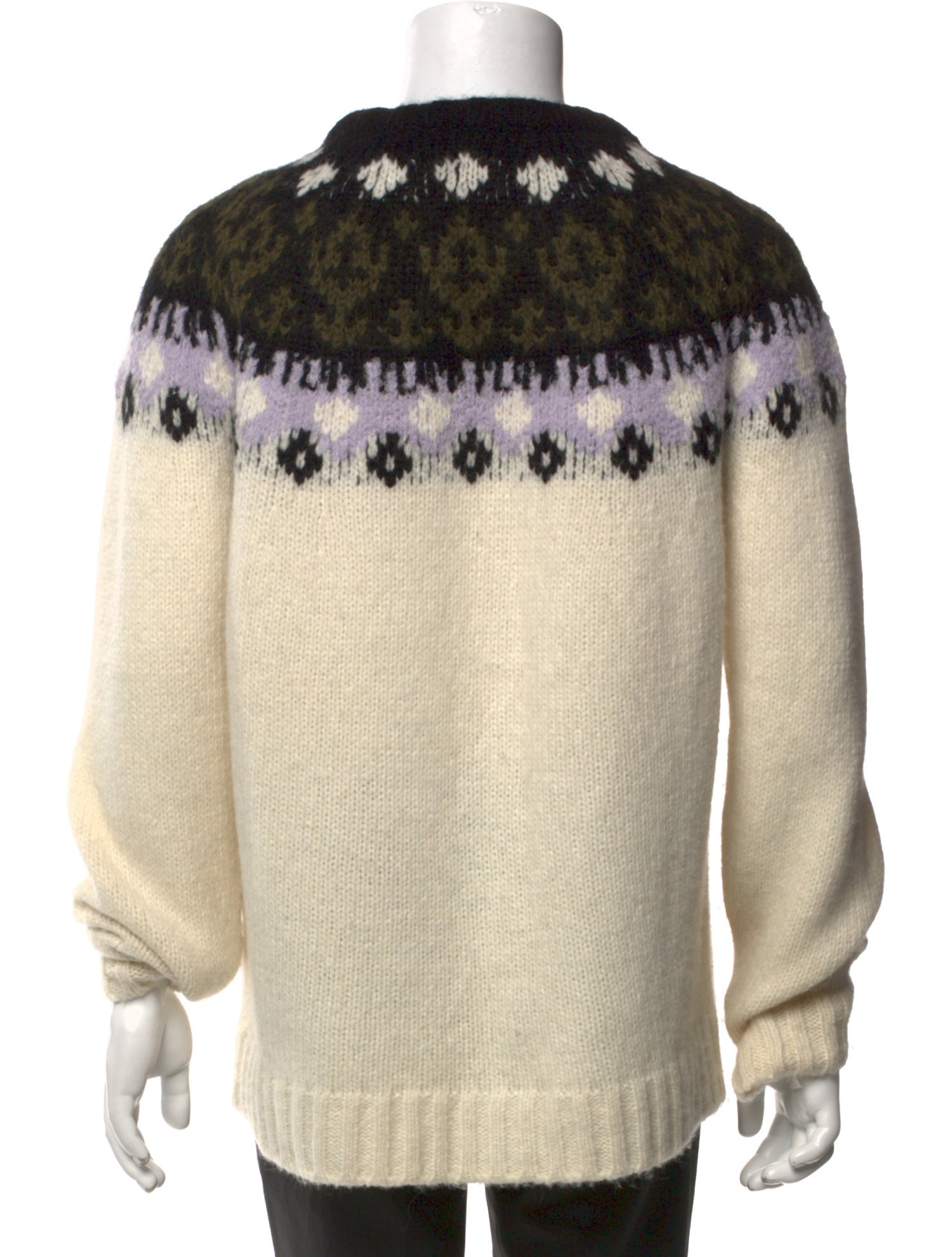 Alpaca Printed Pullover