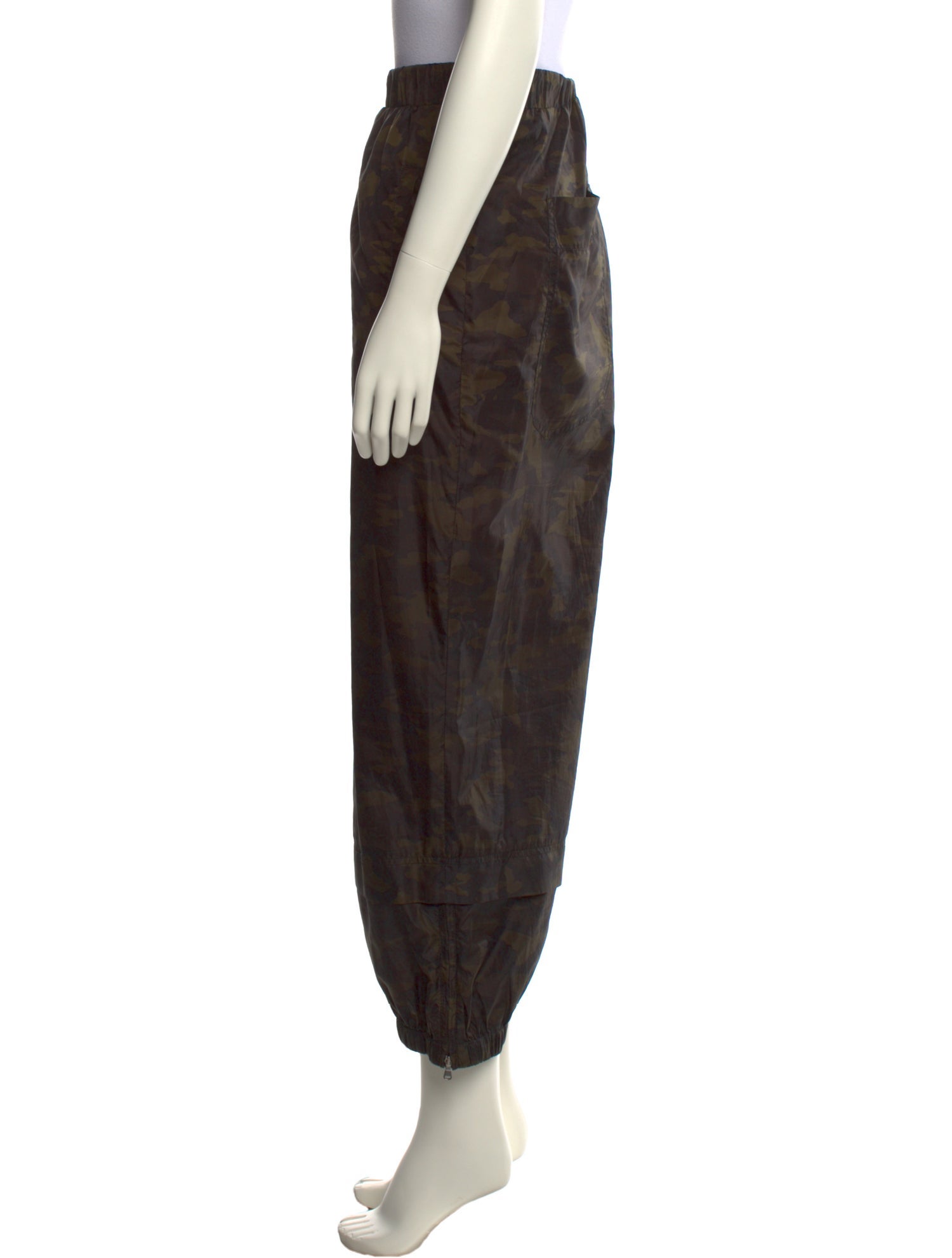 Tibi Printed Straight Leg Pants