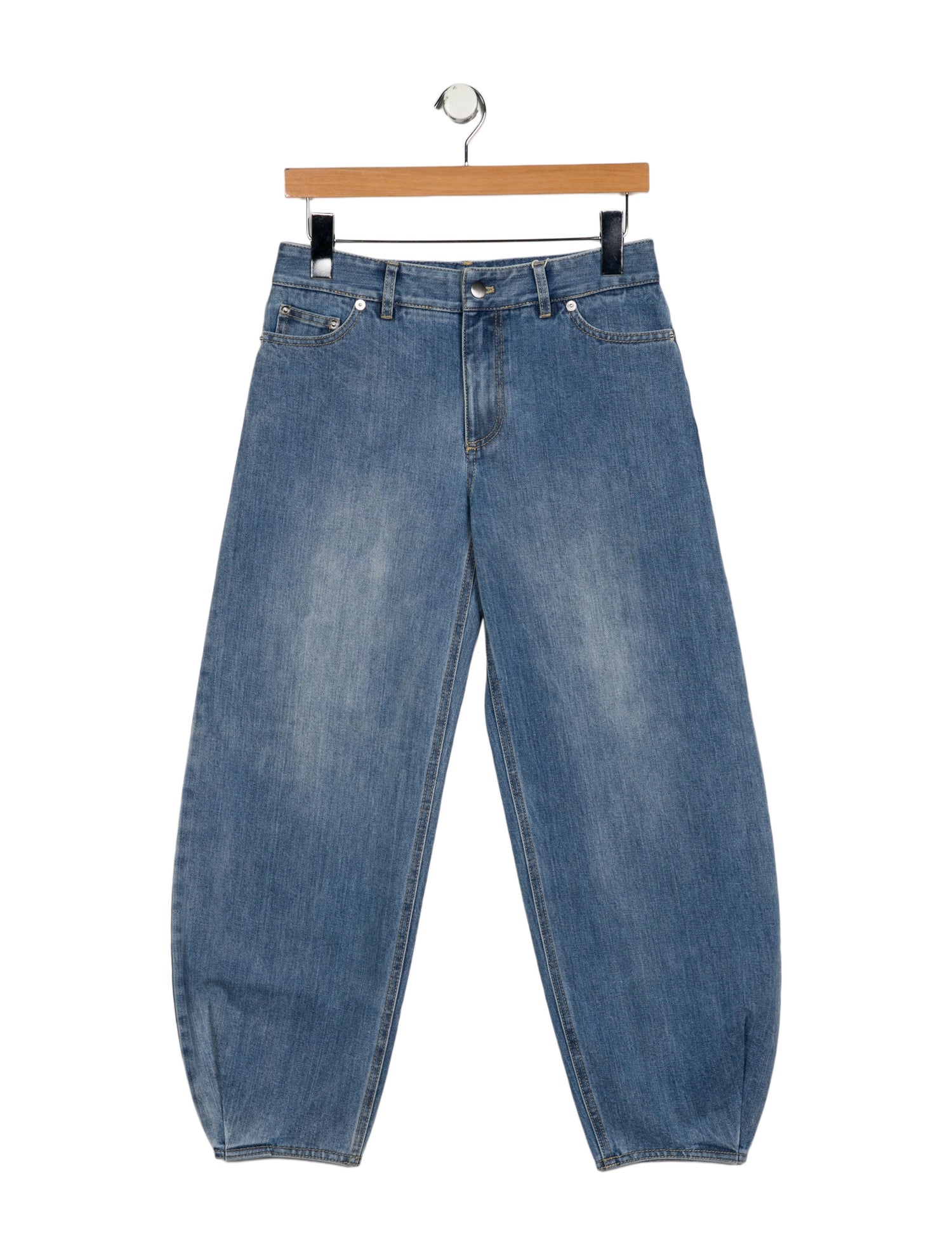 Tibi Mid-Rise Straight Leg Jeans w/ Tags