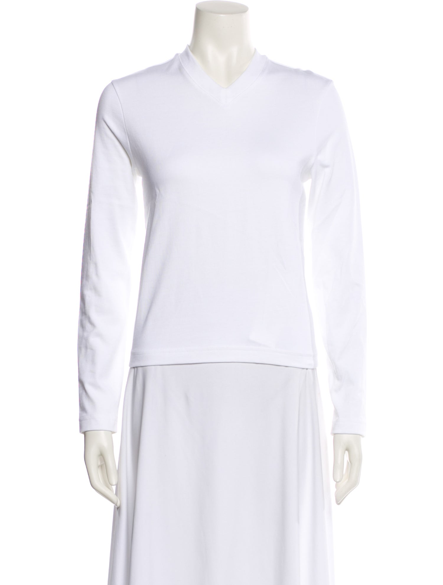 Tibi V-Neck Long Sleeve Top w/ Tags
