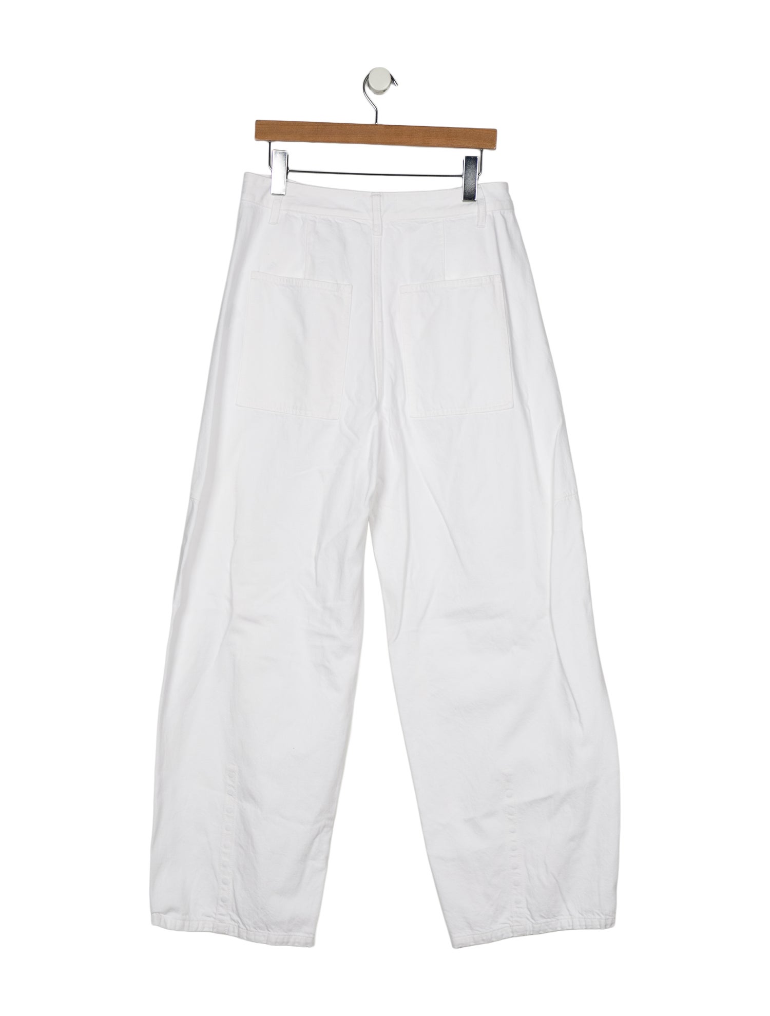 Tibi High-Rise Wide Leg Jeans