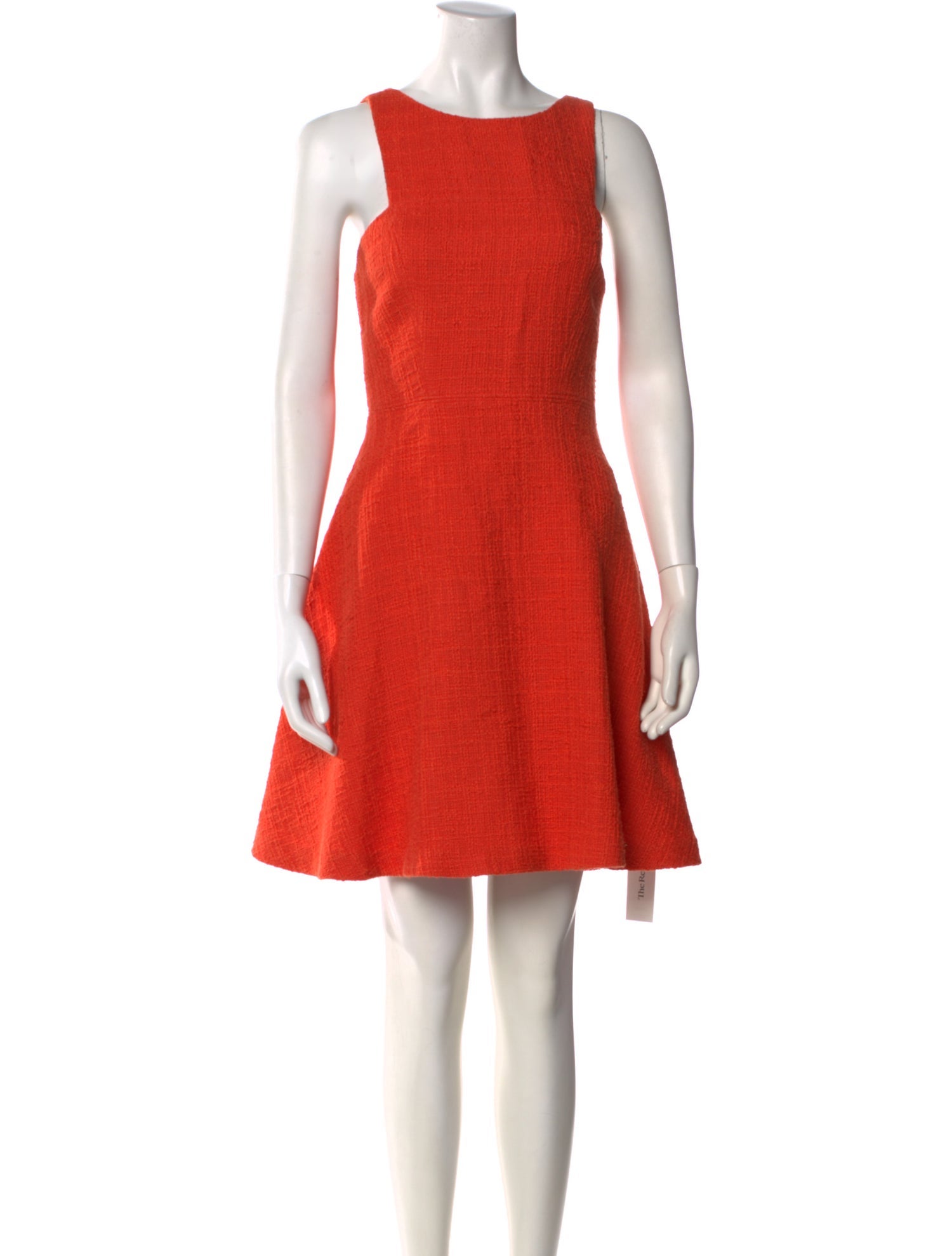 Tibi Scoop Neck Mini Dress