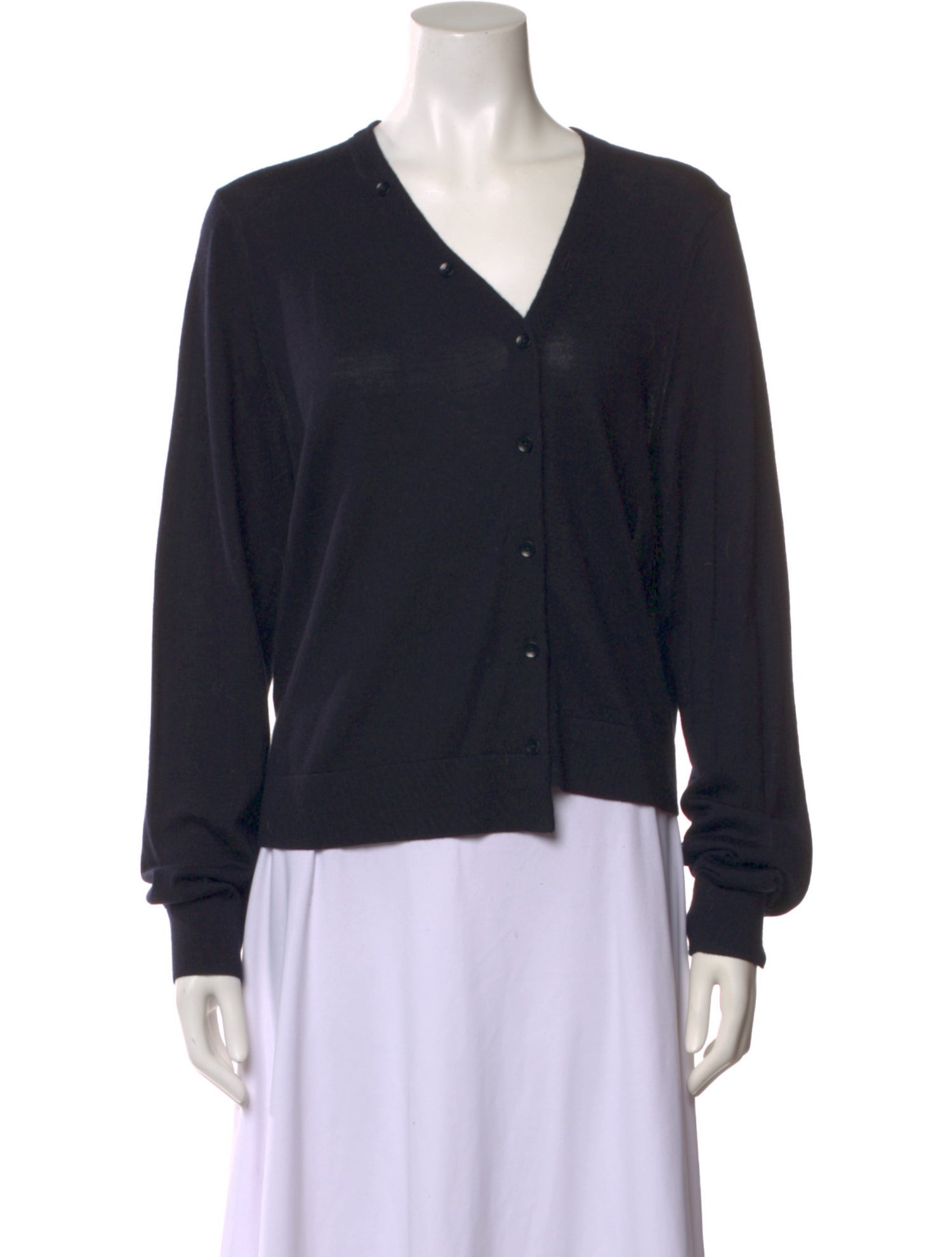 Tibi Cashmere V-Neck Top