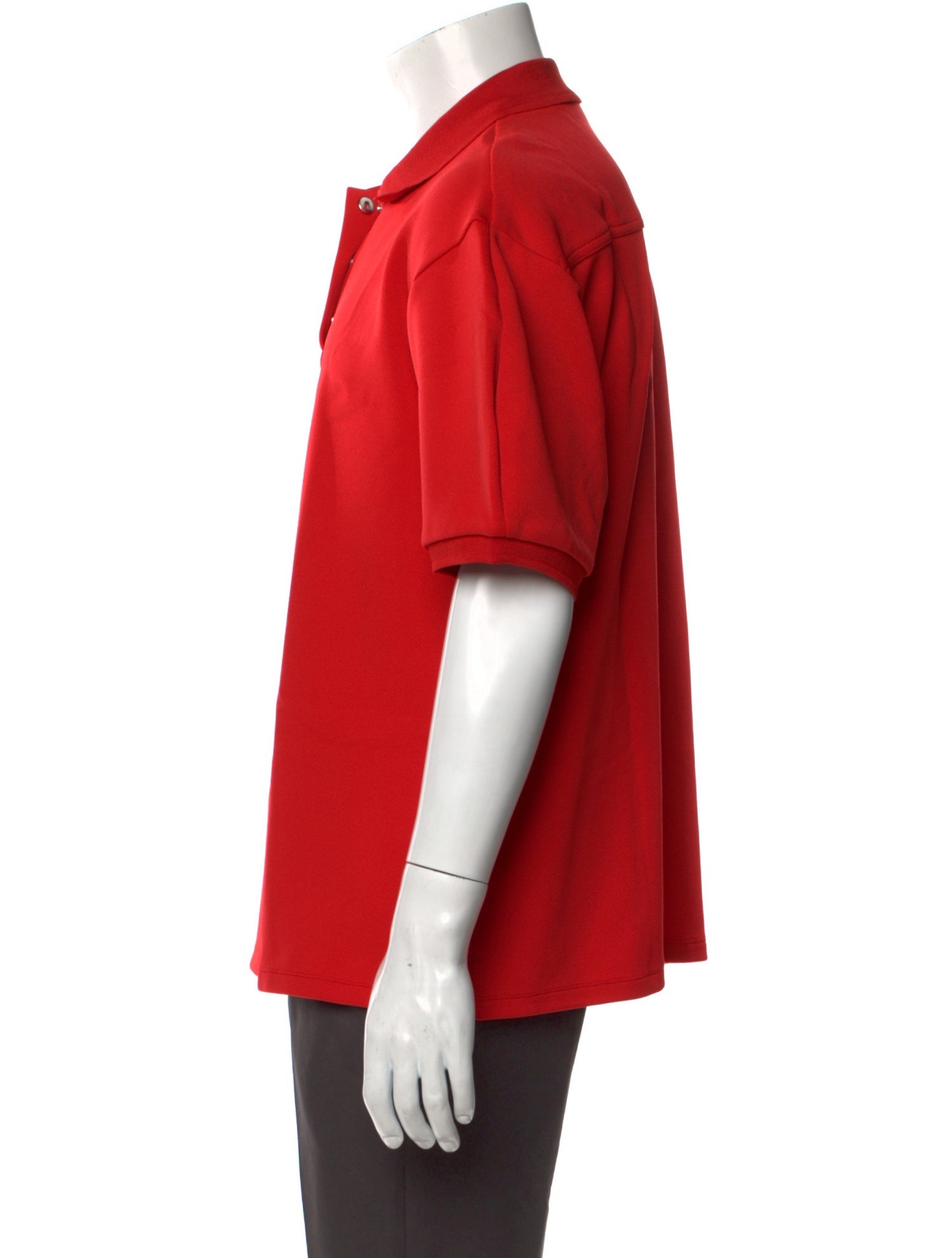 Tibi Collar Short Sleeve Polo Shirt