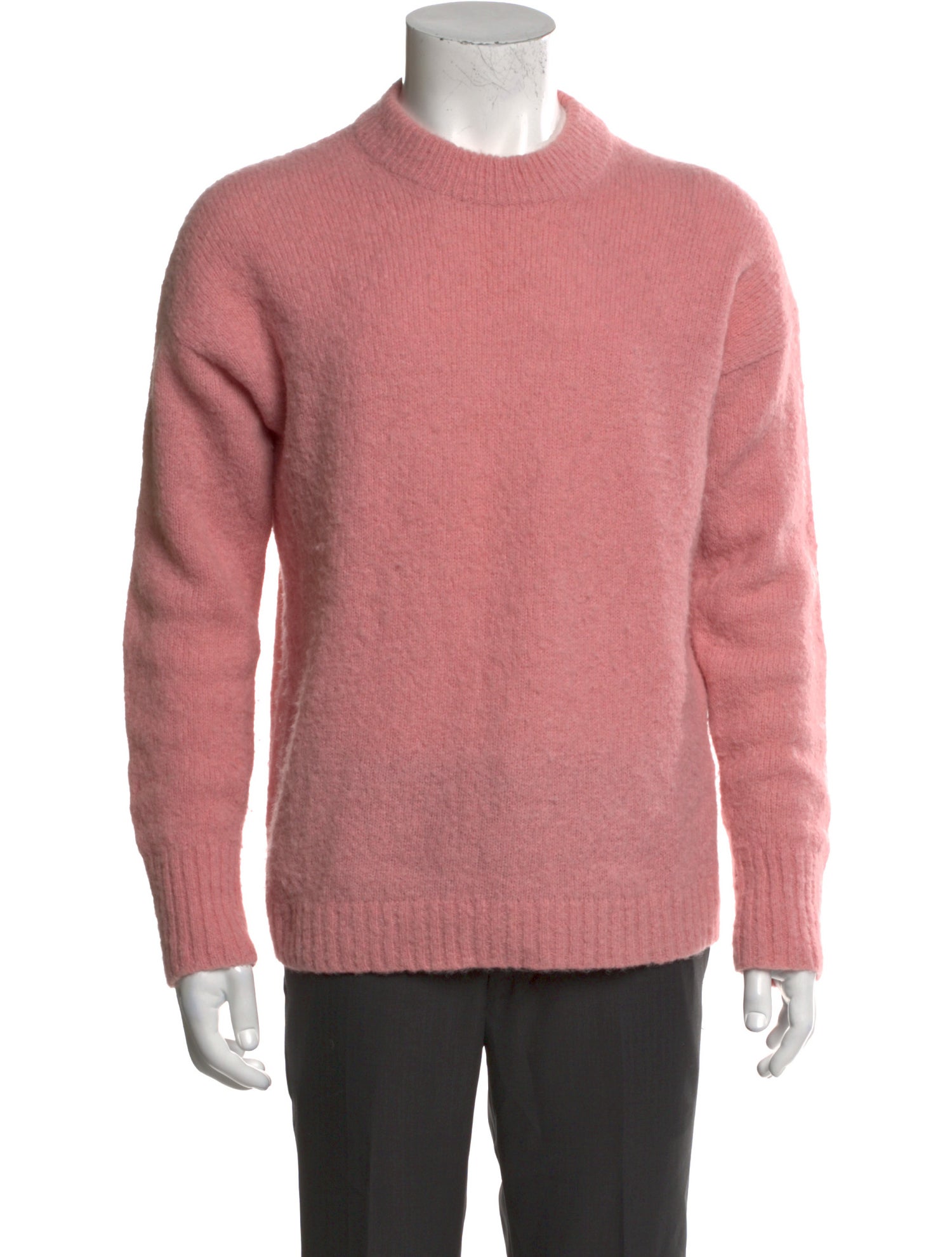 Tibi Alpaca Crew Neck Pullover