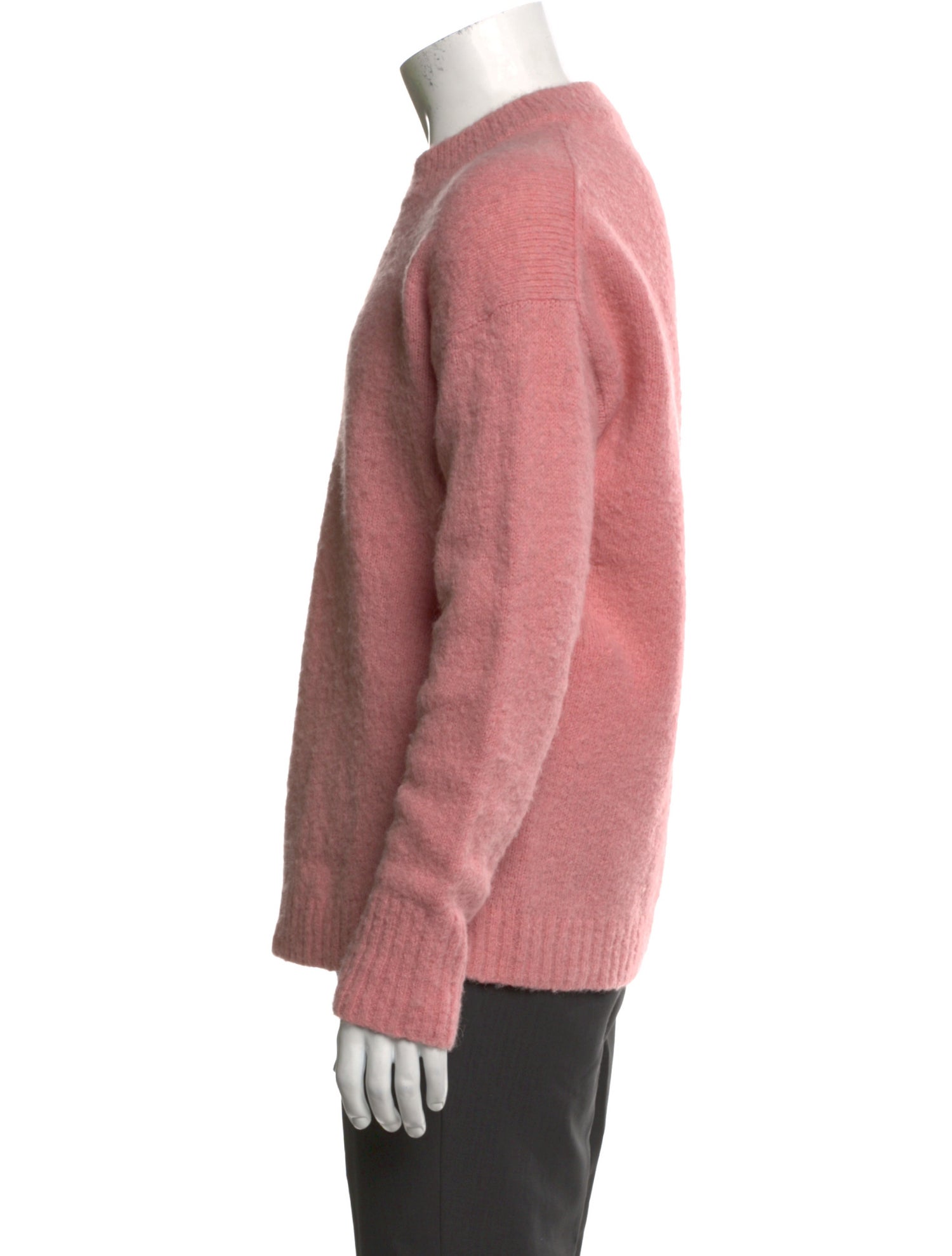 Tibi Alpaca Crew Neck Pullover