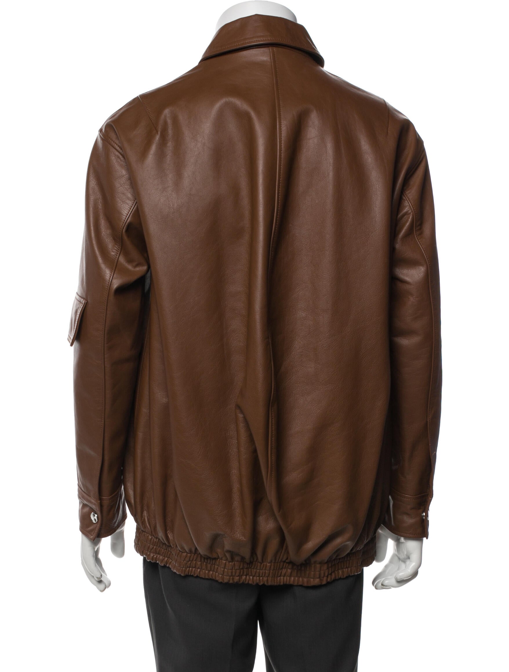Leather Utility Jacket