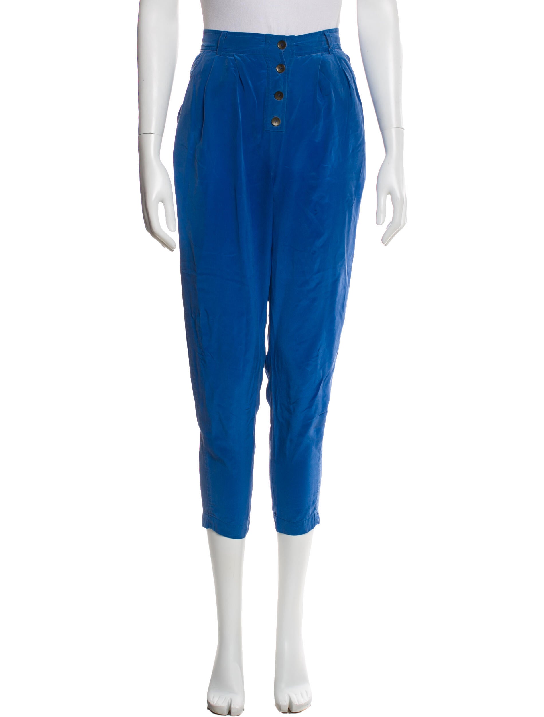 Tibi Mid-Rise Straight Leg Jeans