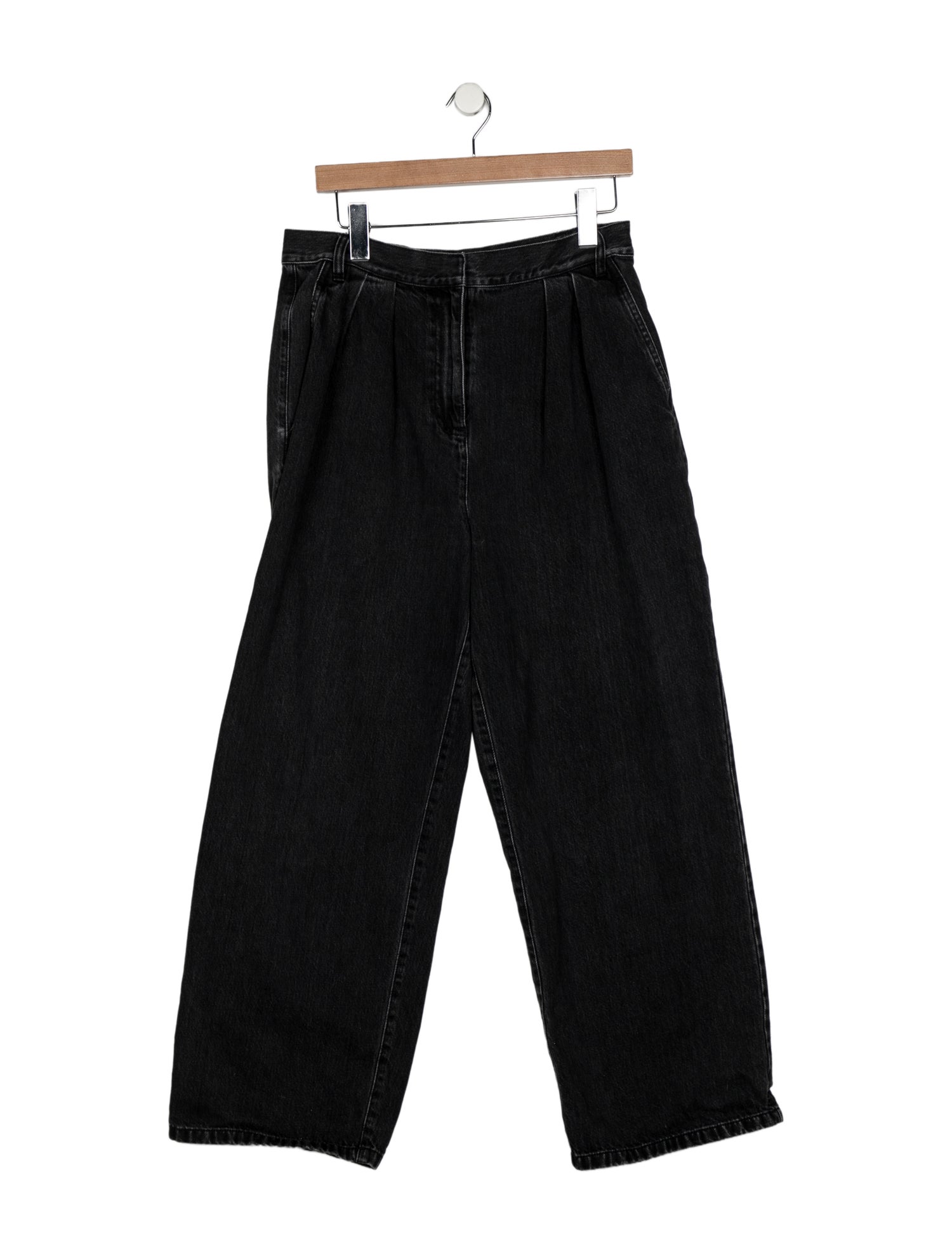 Tibi High-Rise Wide Leg Jeans