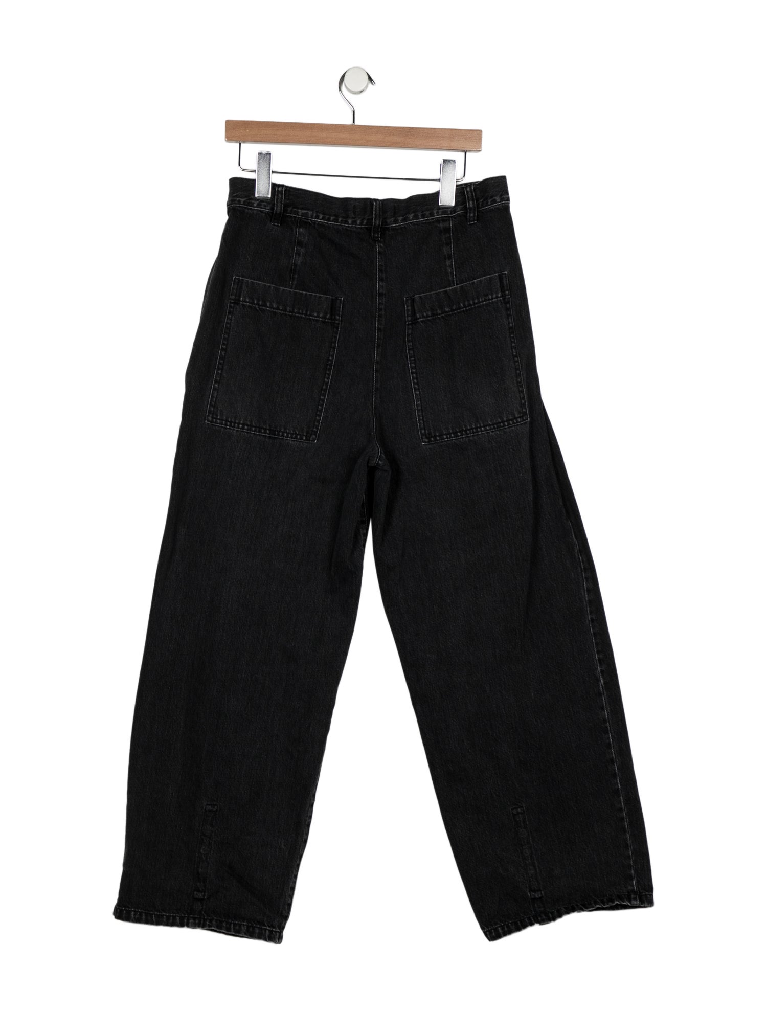 Tibi High-Rise Wide Leg Jeans