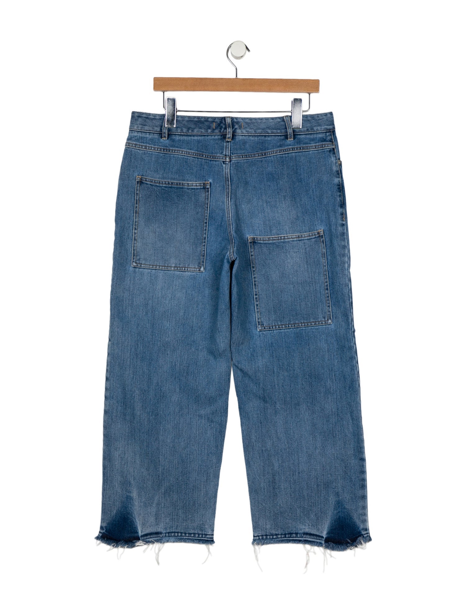 Tibi High-Rise Wide Leg Jeans