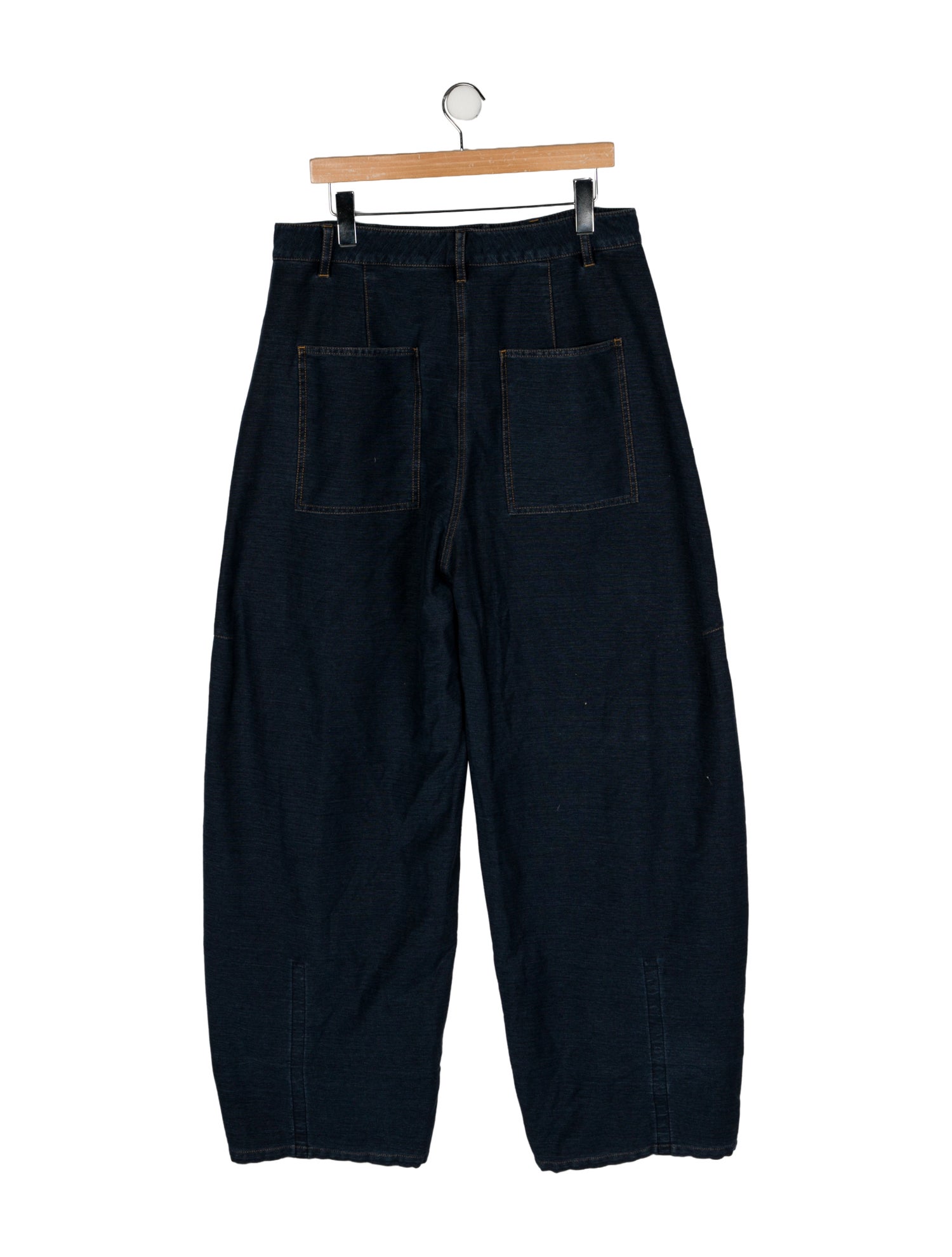 Tibi High-Rise Wide Leg Jeans