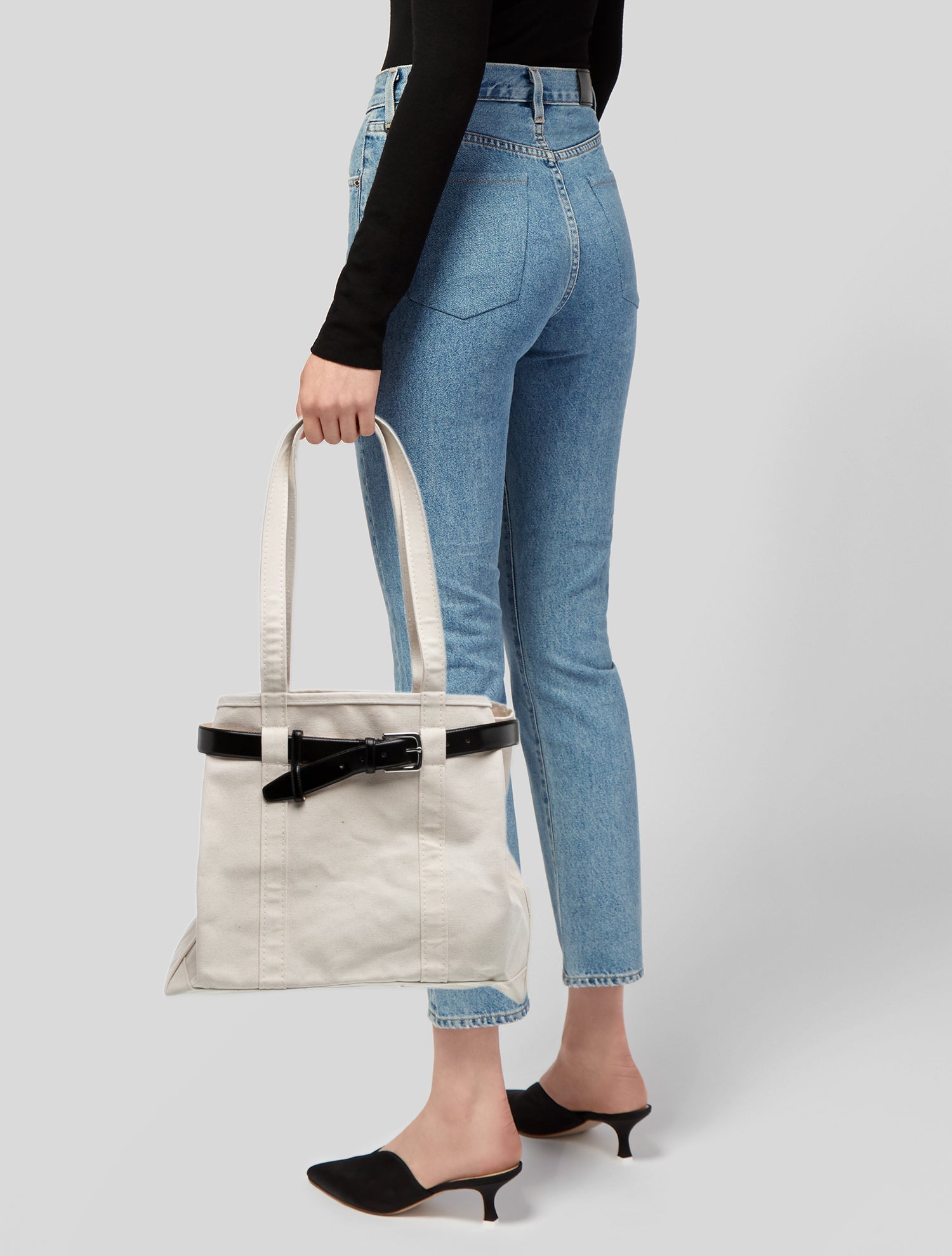 Tibi Canvas Bucket Bag