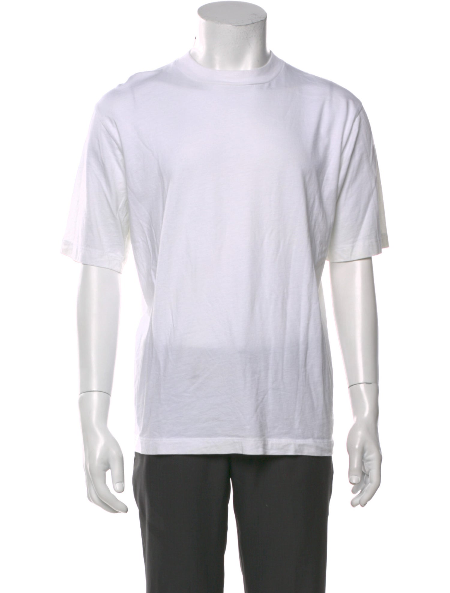 Tibi Crew Neck Short Sleeve T-Shirt