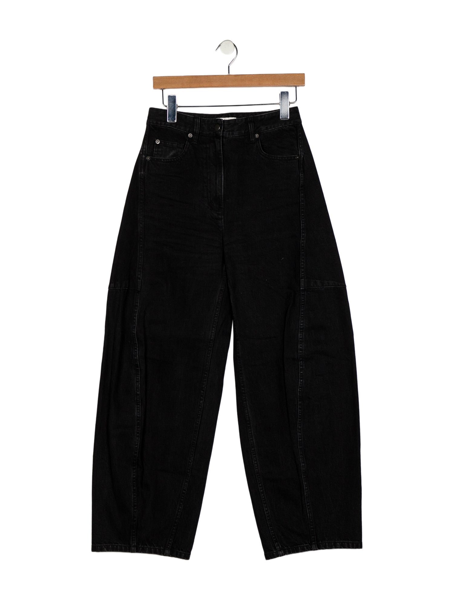 Tibi High-Rise Wide Leg Jeans