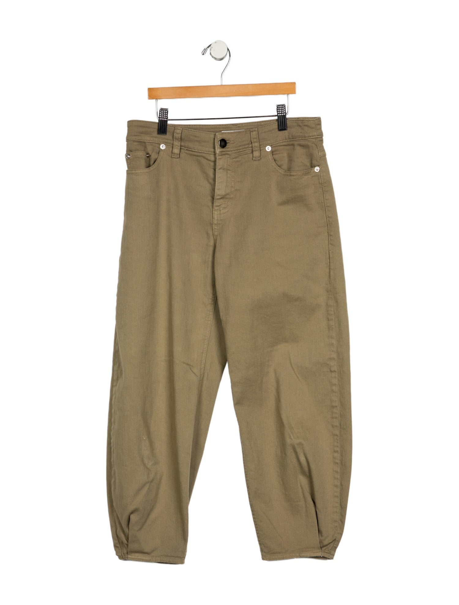 Tibi Mid-Rise Skinny Leg Jeans