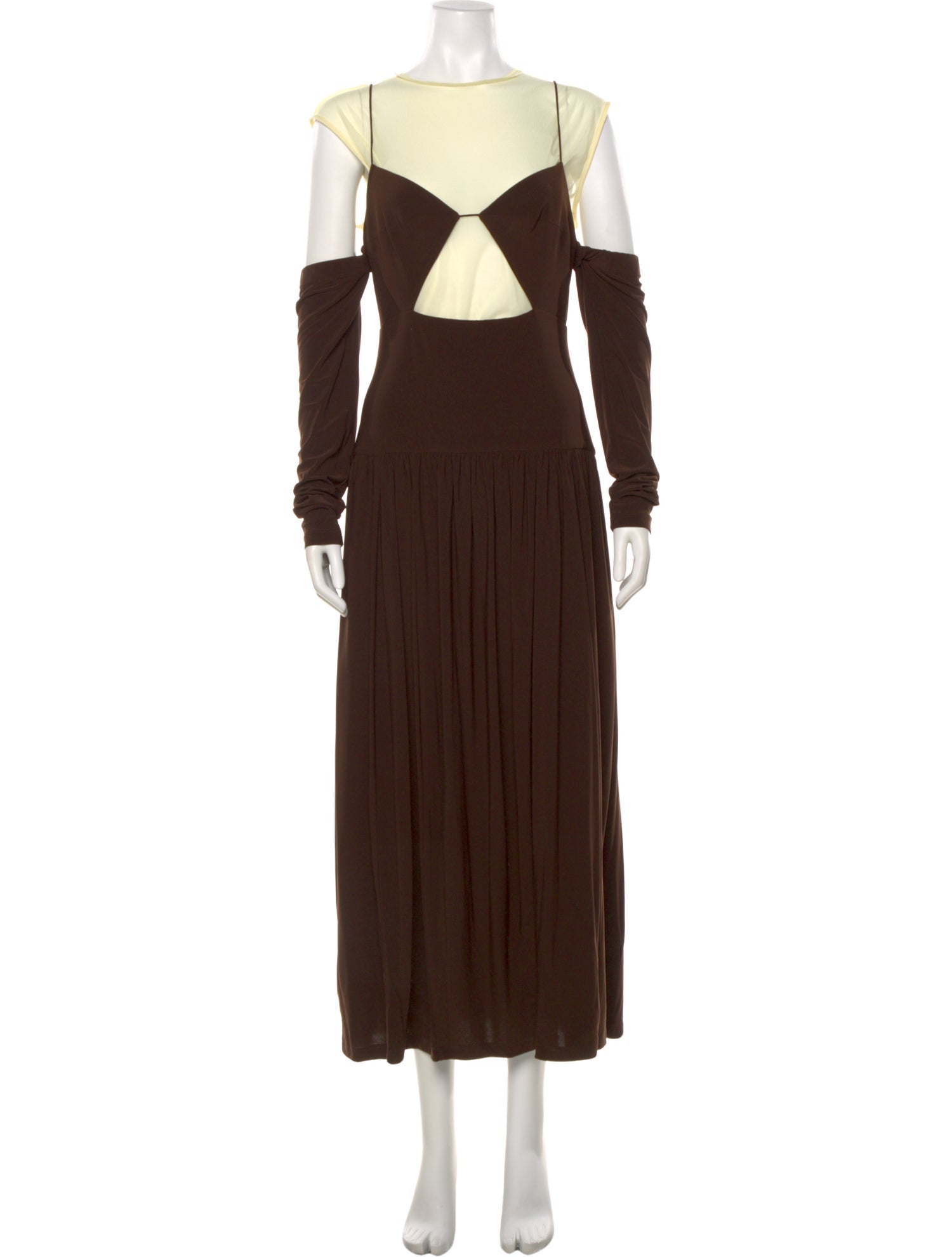 Tibi Bateau Neckline Midi Length Dress w/ Tags