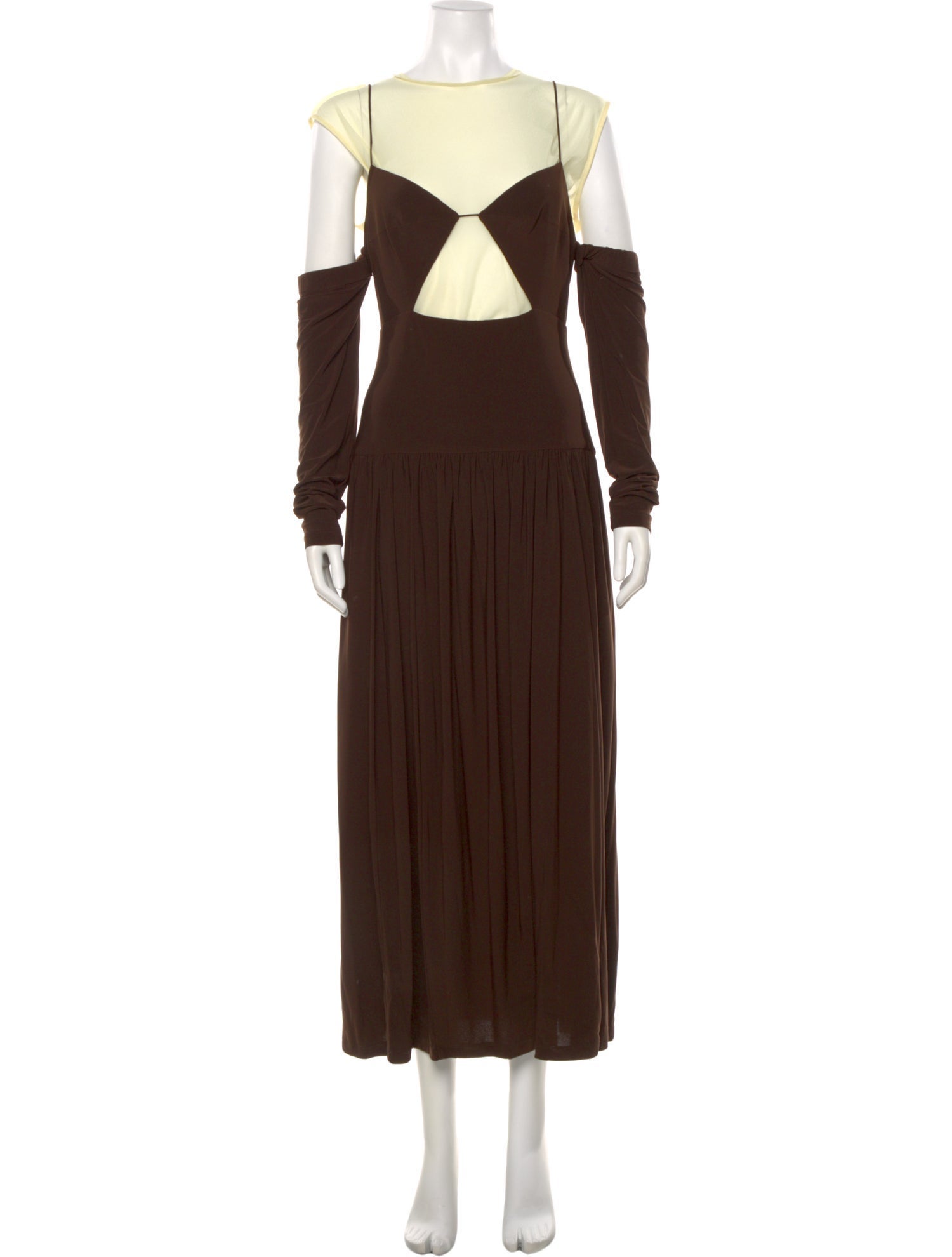 Tibi Bateau Neckline Midi Length Dress w/ Tags