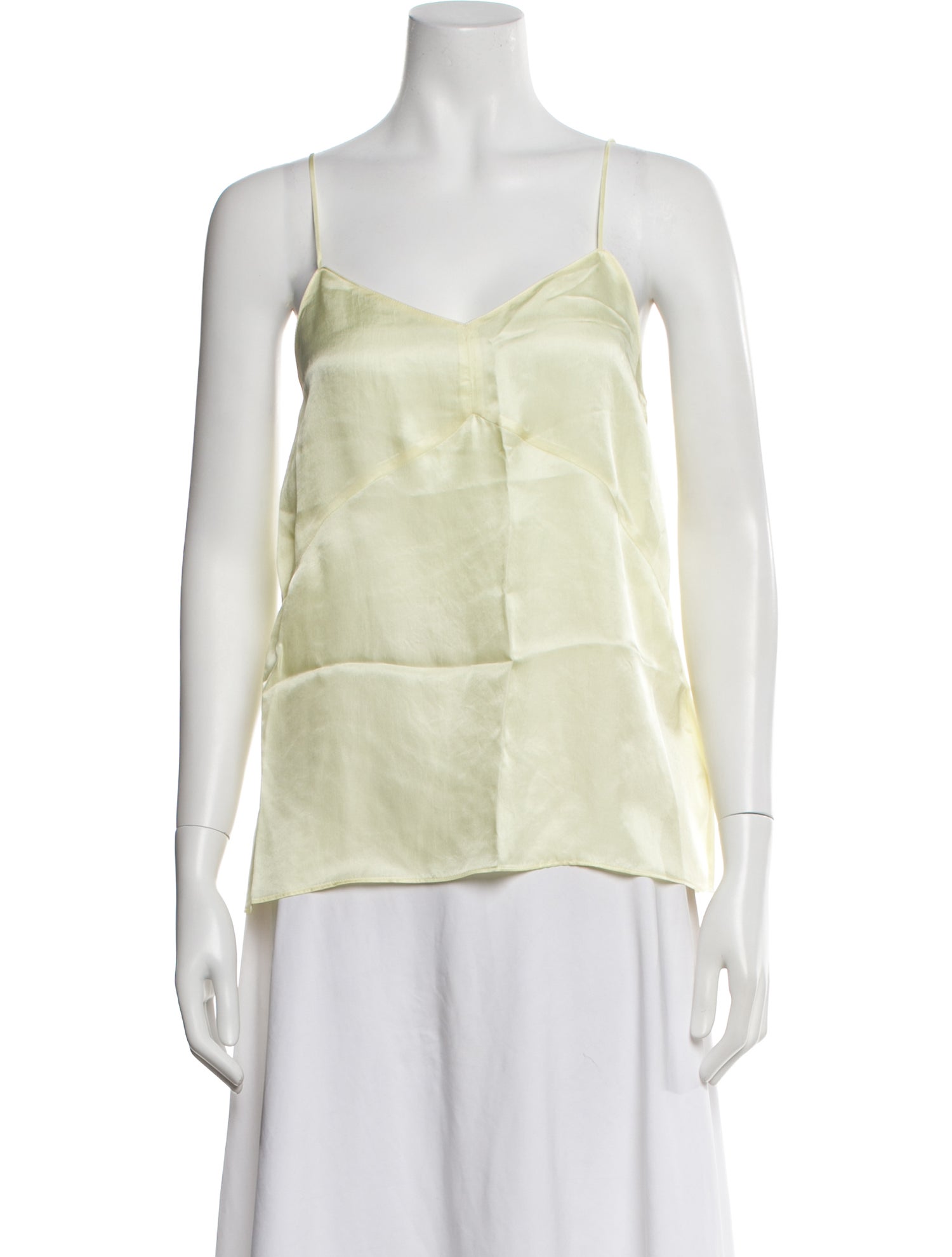 Tibi V-Neck Sleeveless Top