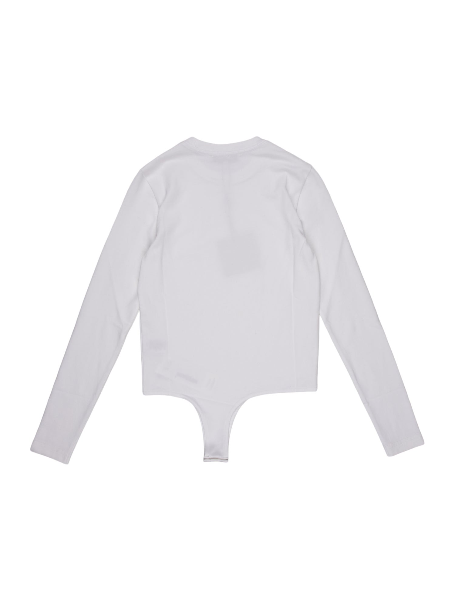 Tibi Crew Neck Long Sleeve Bodysuit