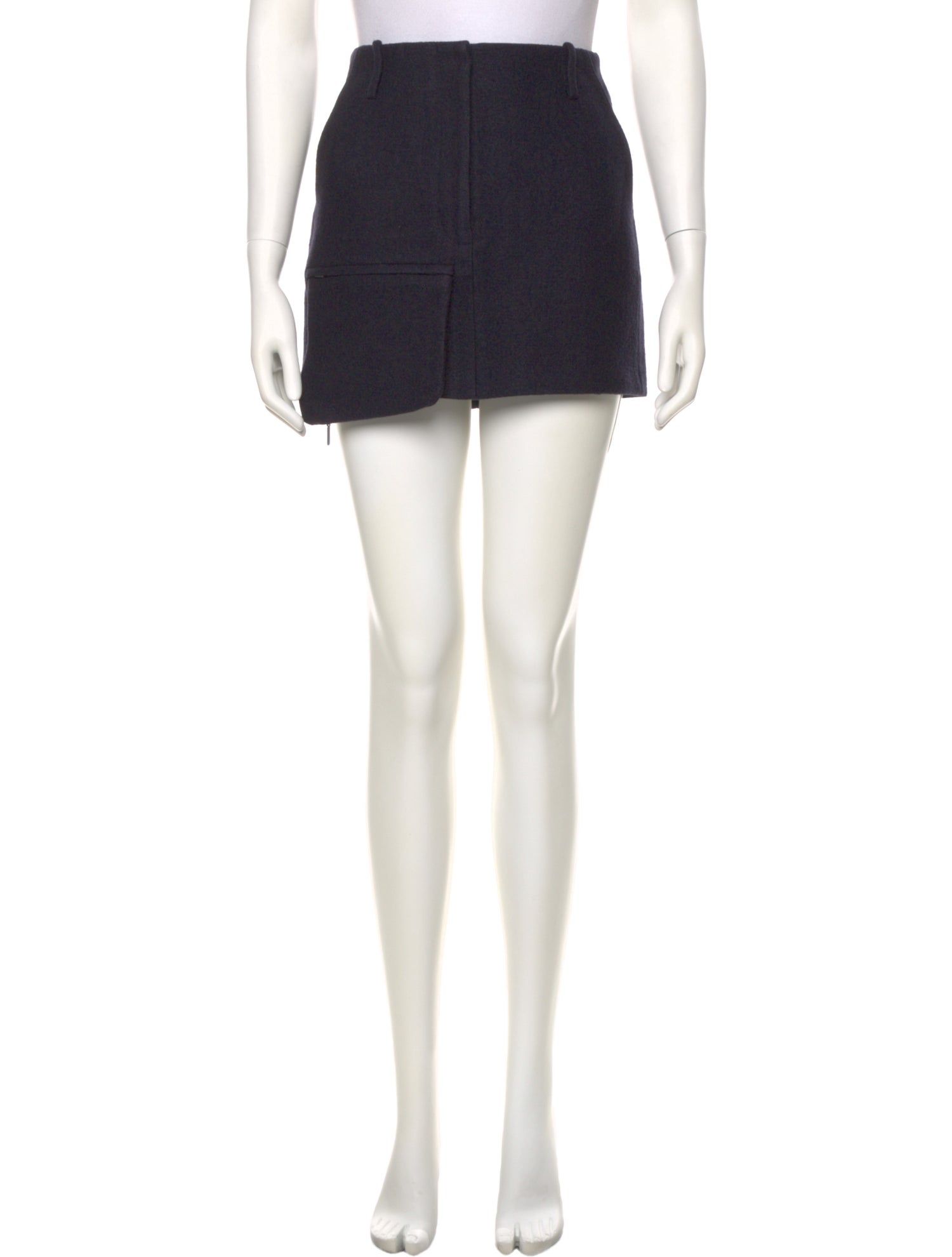 Tibi Wool Mini Skirt