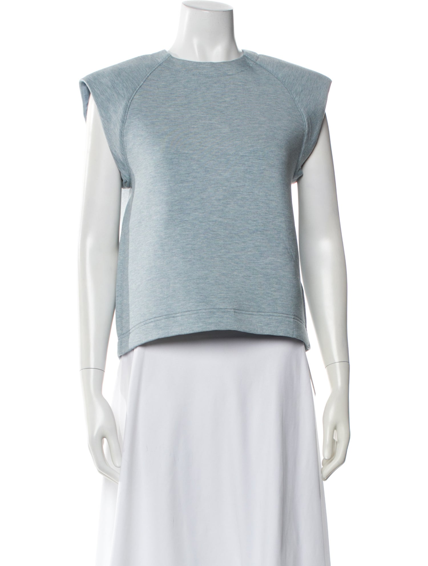 Tibi Crew Neck Sleeveless Top w/ Tags