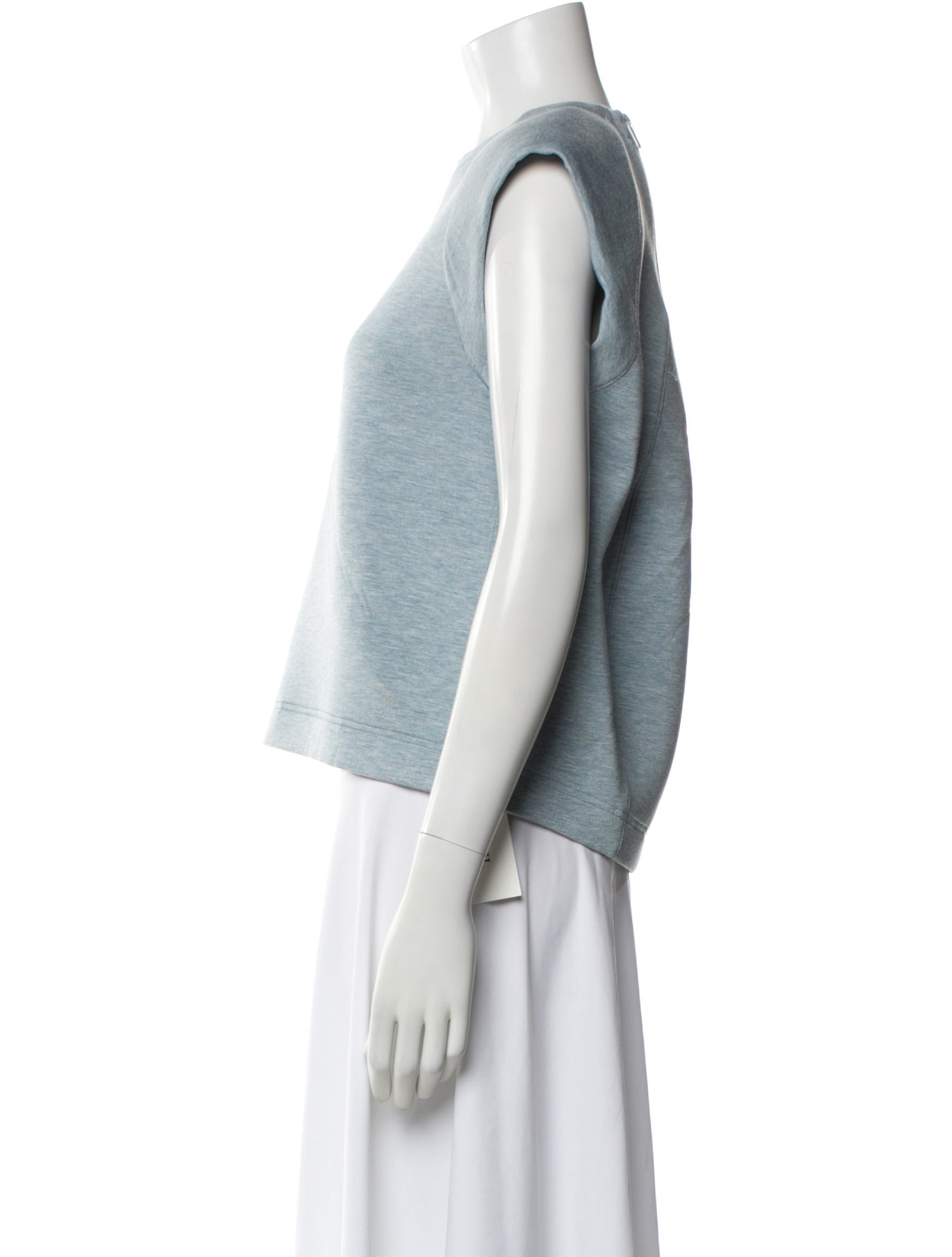 Tibi Crew Neck Sleeveless Top w/ Tags