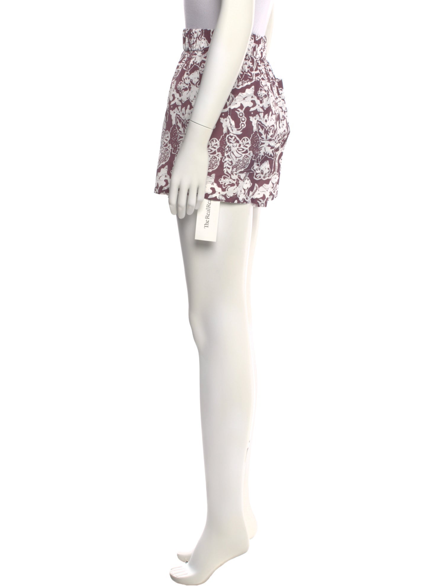 Tibi Printed Mini Shorts w/ Tags