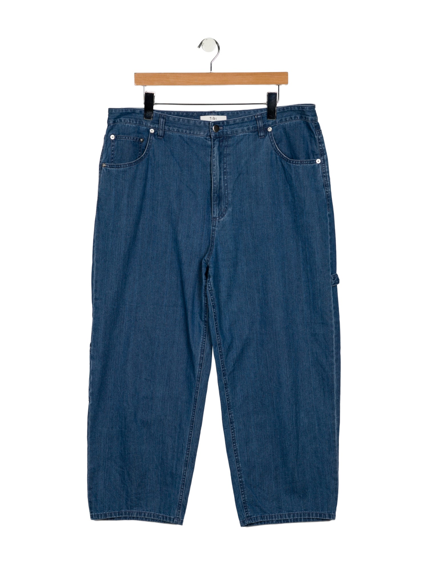 Tibi Relaxed Fit Jeans