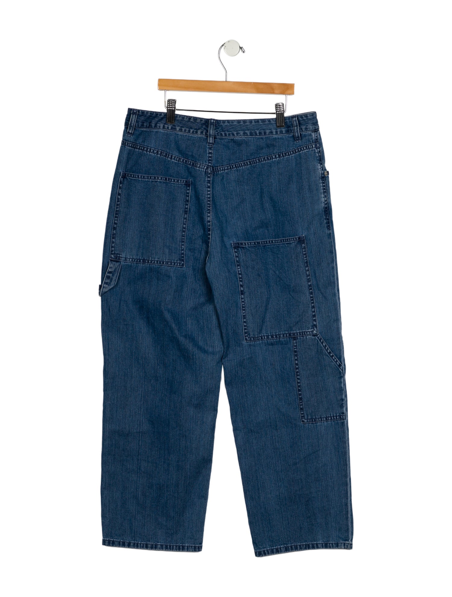 Tibi High-Rise Straight Leg Jeans