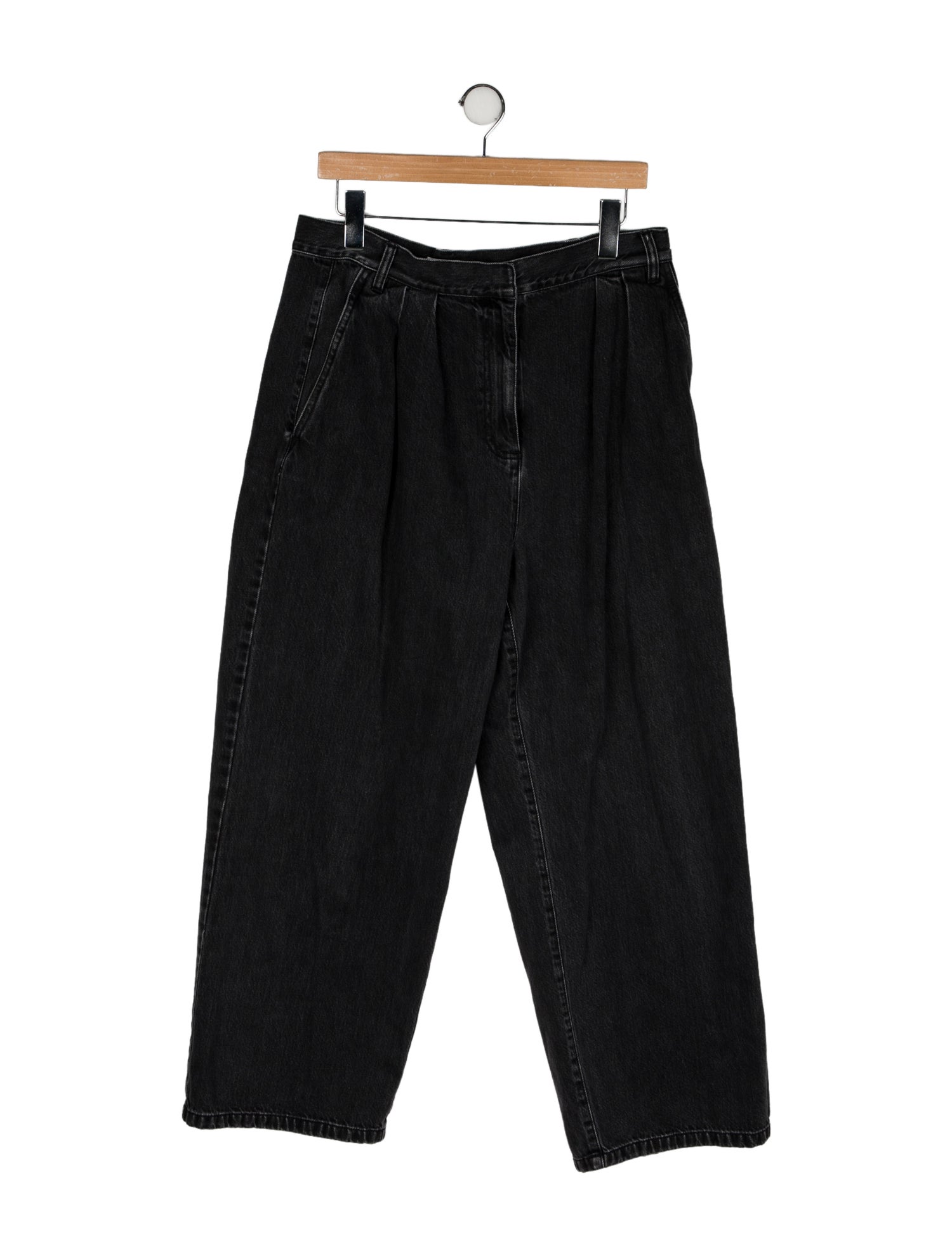 Tibi High-Rise Wide Leg Jeans