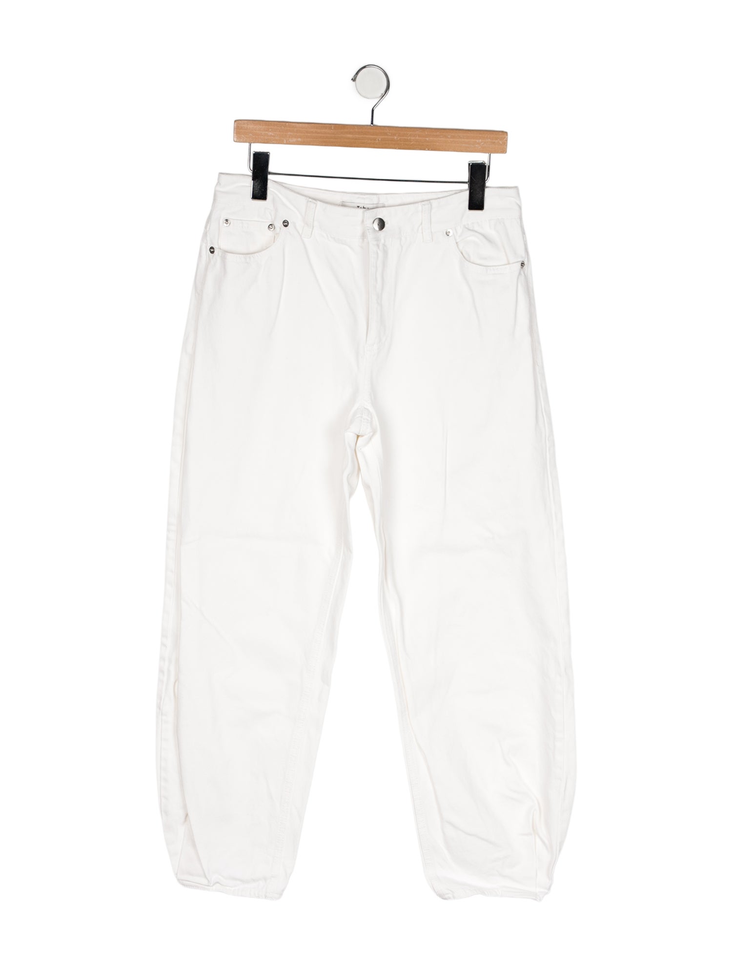 Tibi Mid-Rise Skinny Leg Jeans