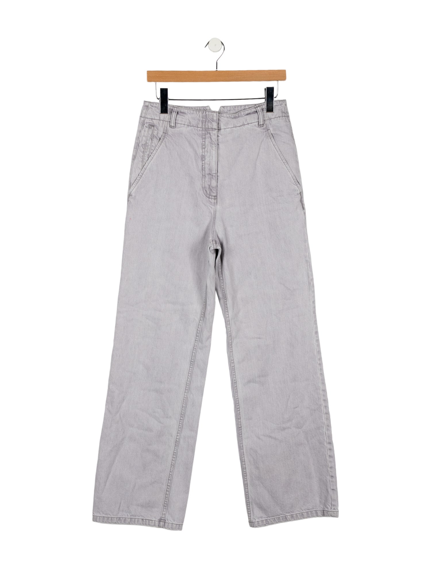 Tibi High-Rise Wide Leg Jeans