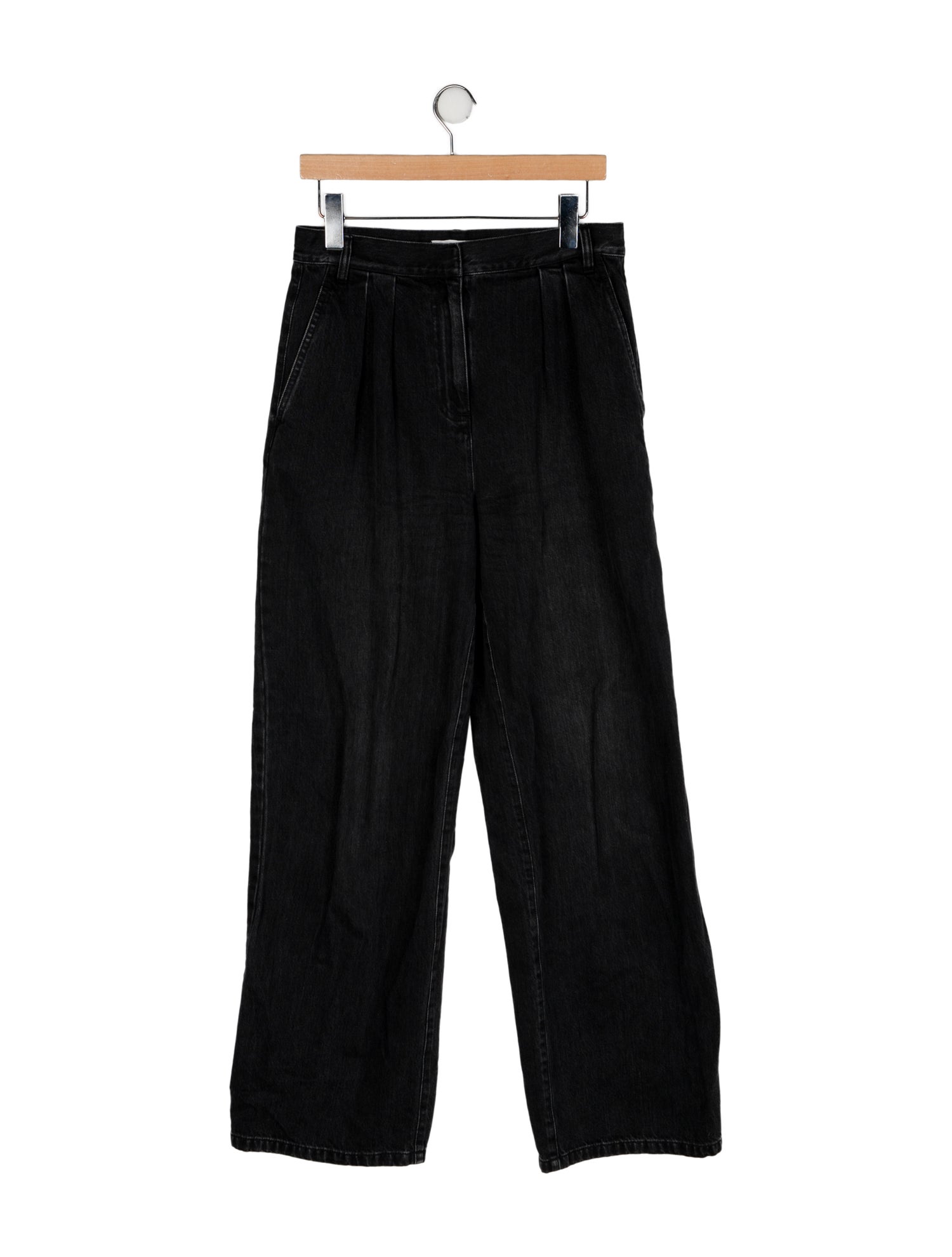 Tibi High-Rise Wide Leg Jeans