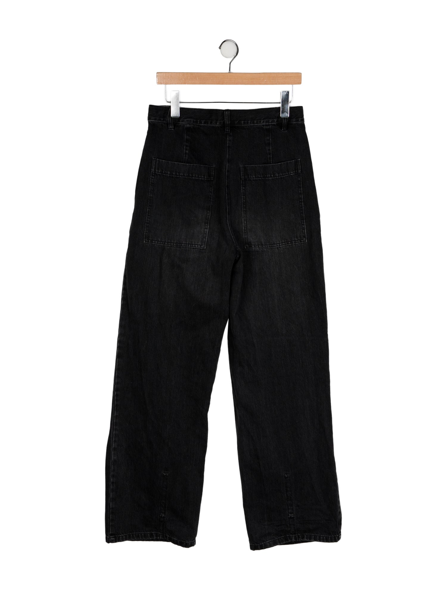 Tibi High-Rise Wide Leg Jeans
