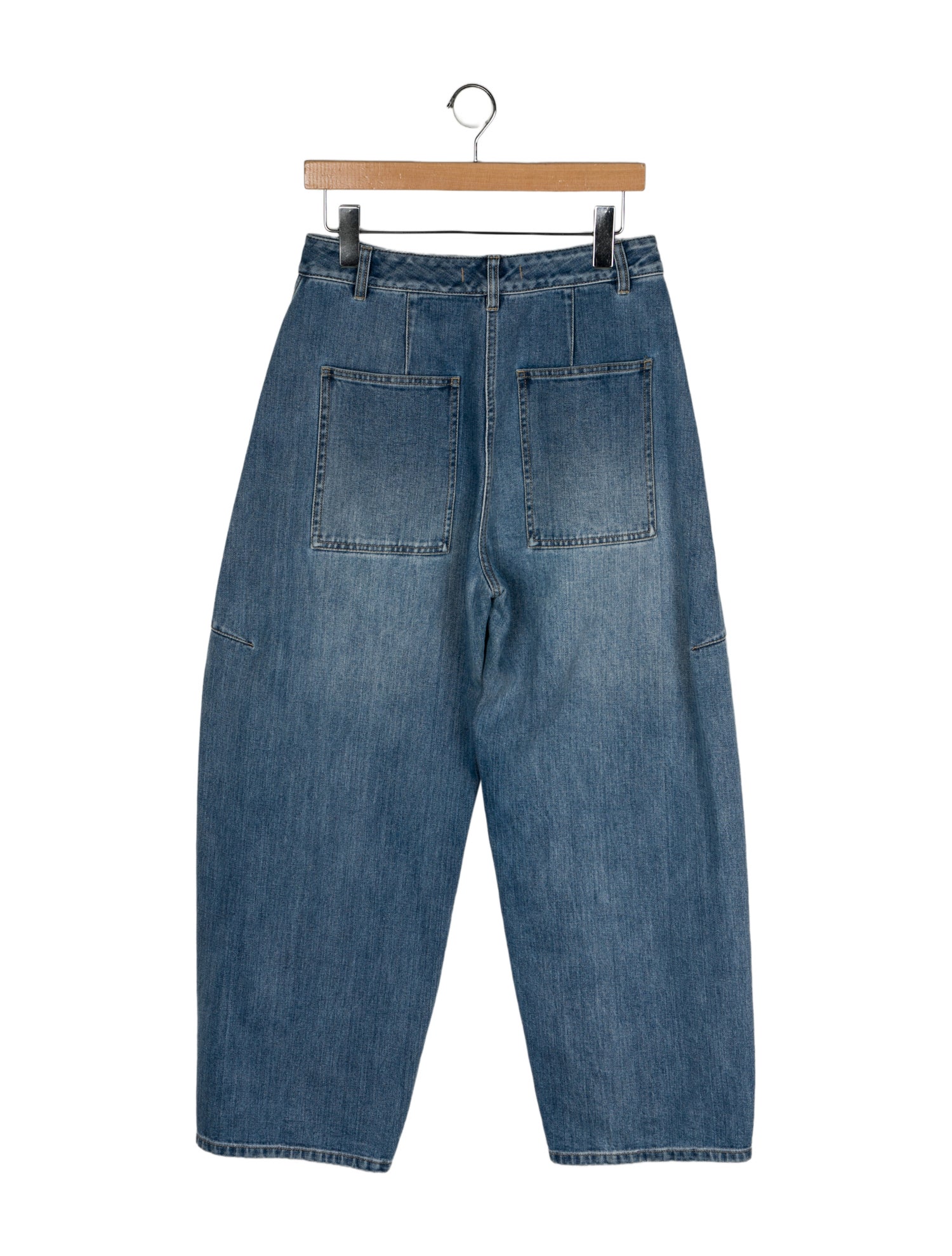 Tibi High-Rise Wide Leg Jeans