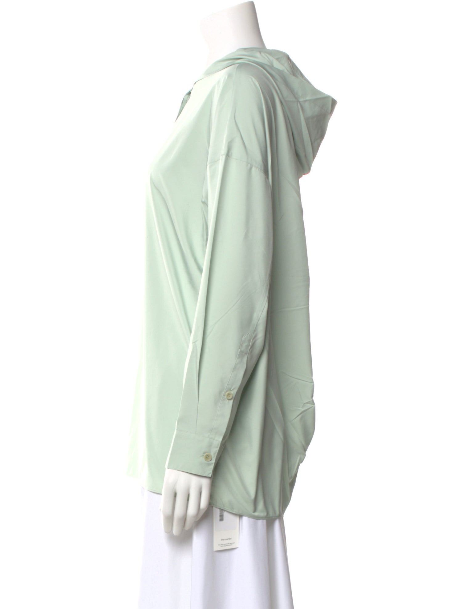 Tibi Long Sleeve Hoodie
