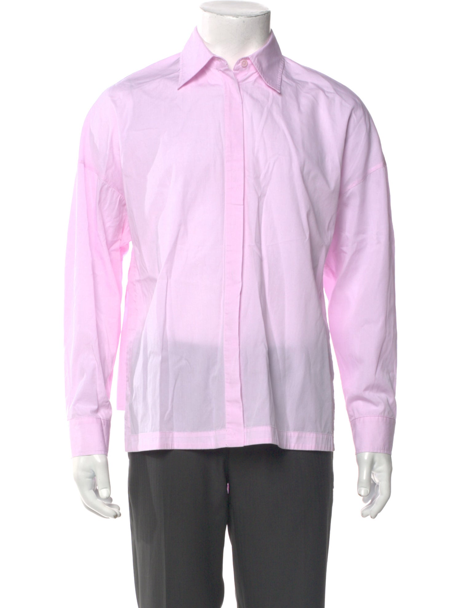 Tibi Long Sleeve Dress Shirt