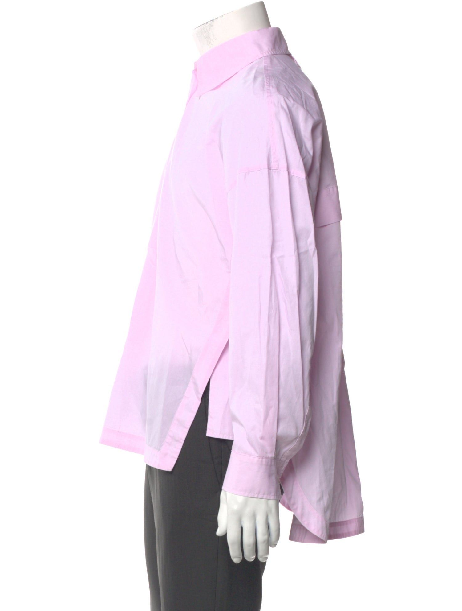 Tibi Long Sleeve Dress Shirt