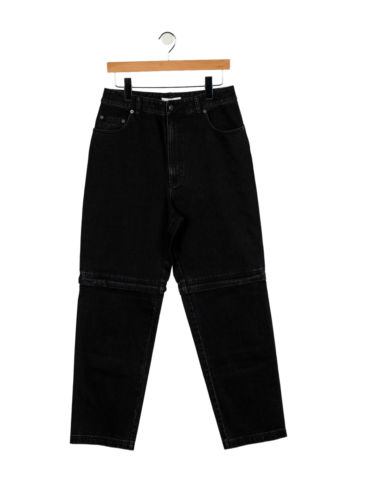 Tibi High-Rise Straight Leg Jeans w/ Tags