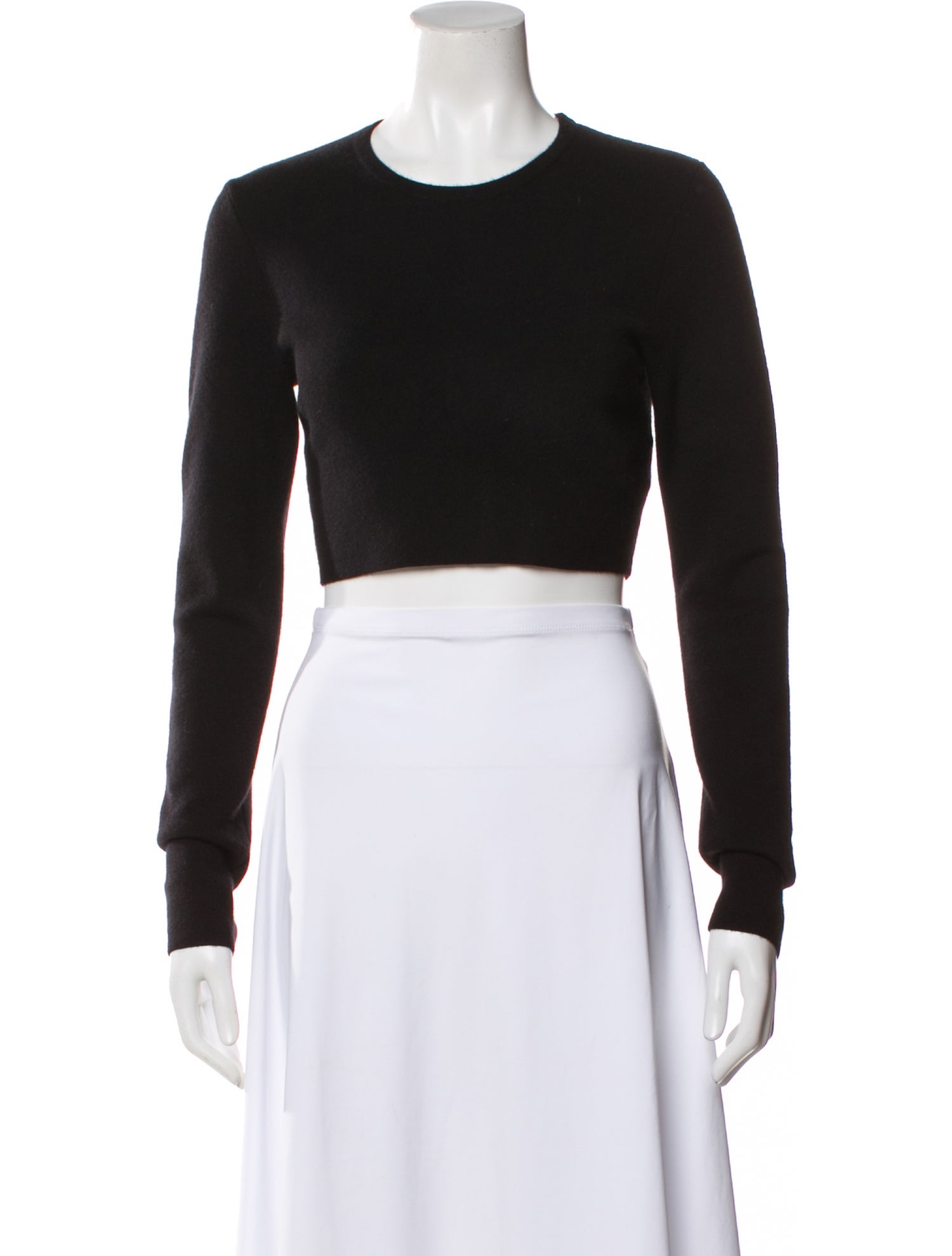 Tibi Cashmere Crew Neck Sweater