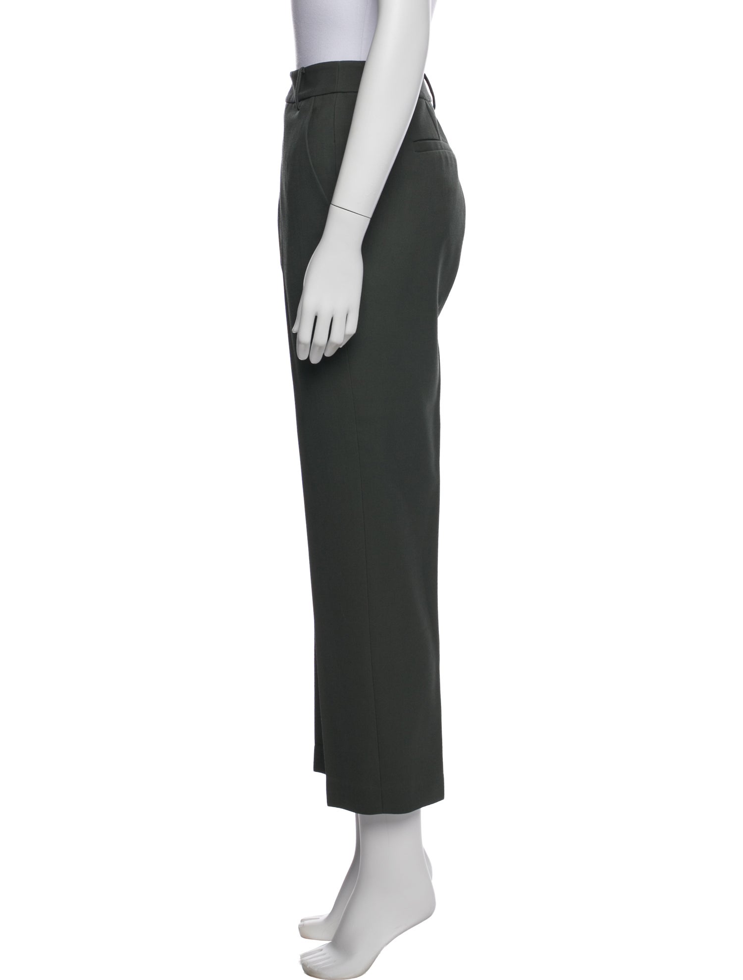 Tibi Wool Straight Leg Pants