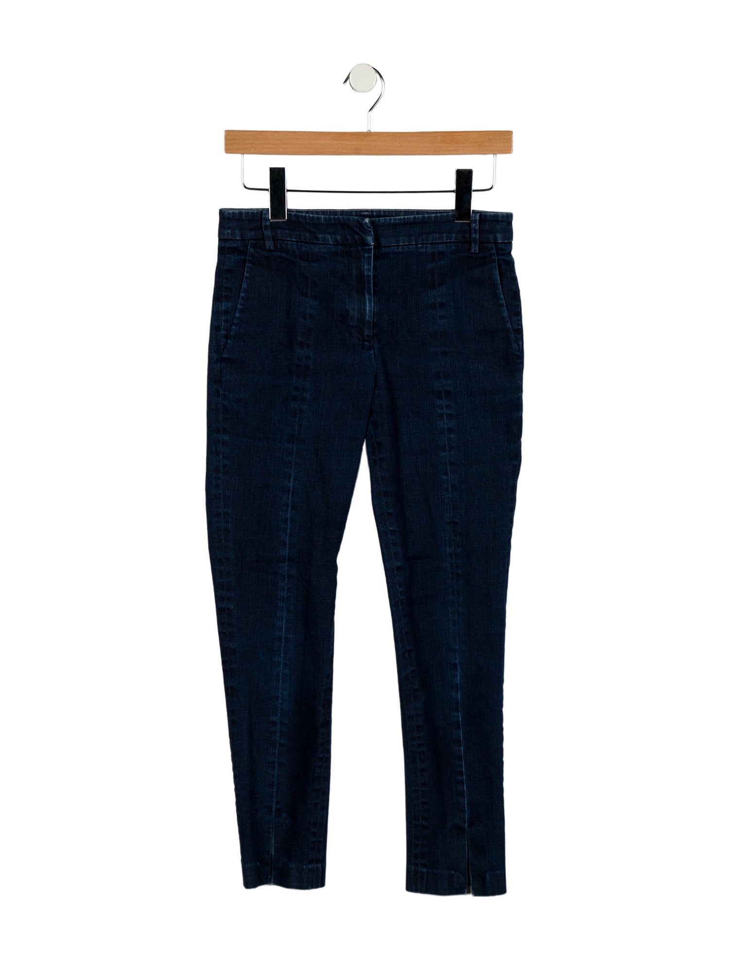 Tibi Mid-Rise Skinny Leg Jeans
