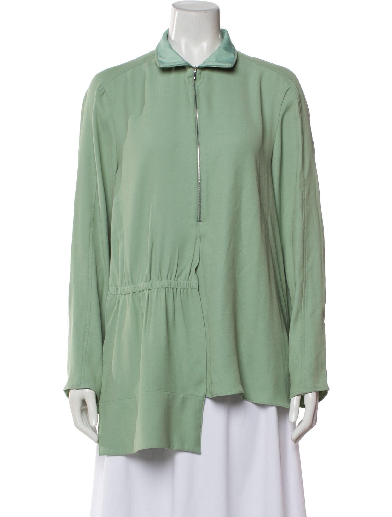 Tibi Mock Neck Sweater