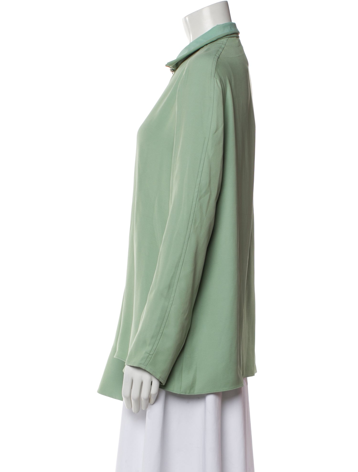 Tibi Mock Neck Sweater