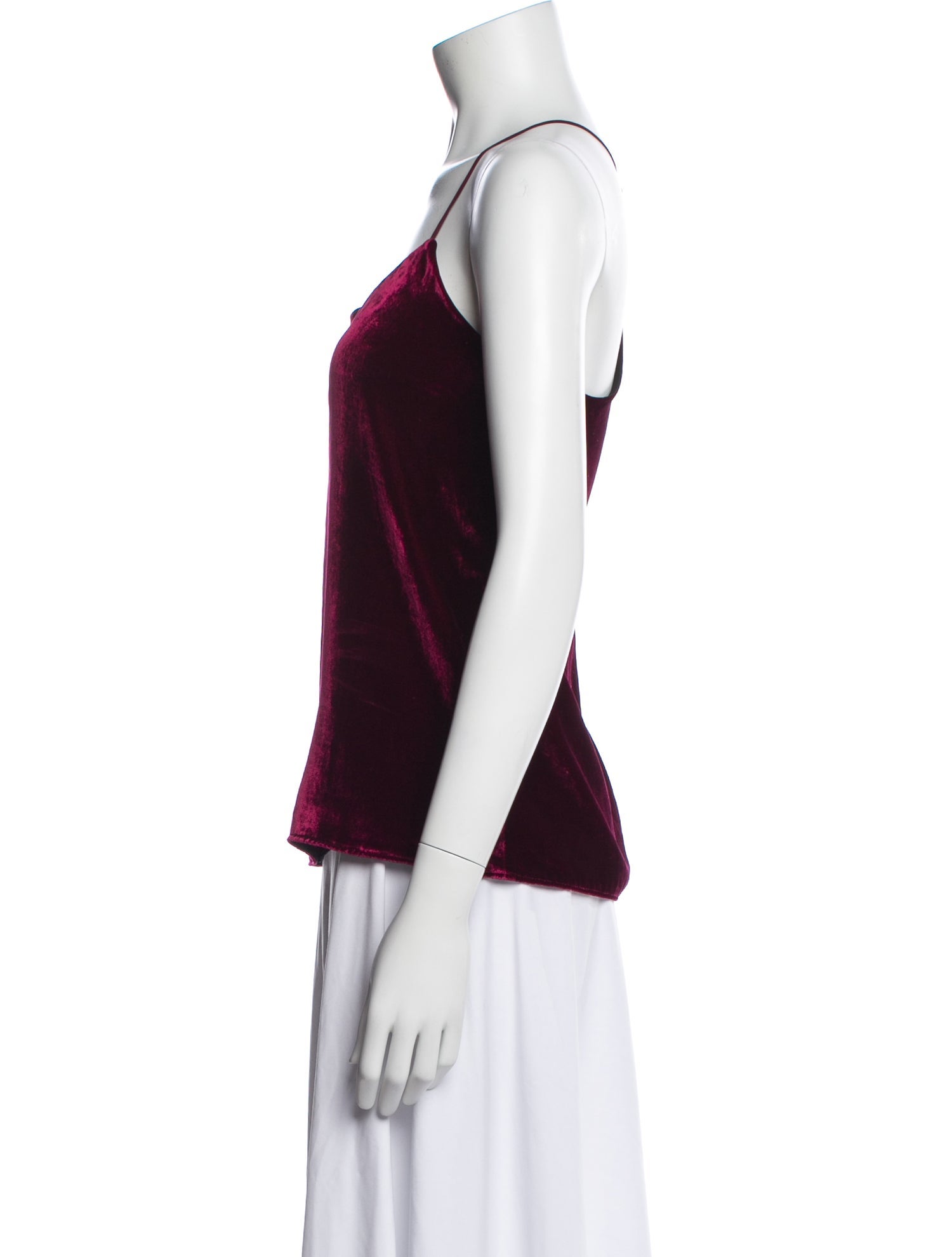 Tibi V-Neck Sleeveless Top